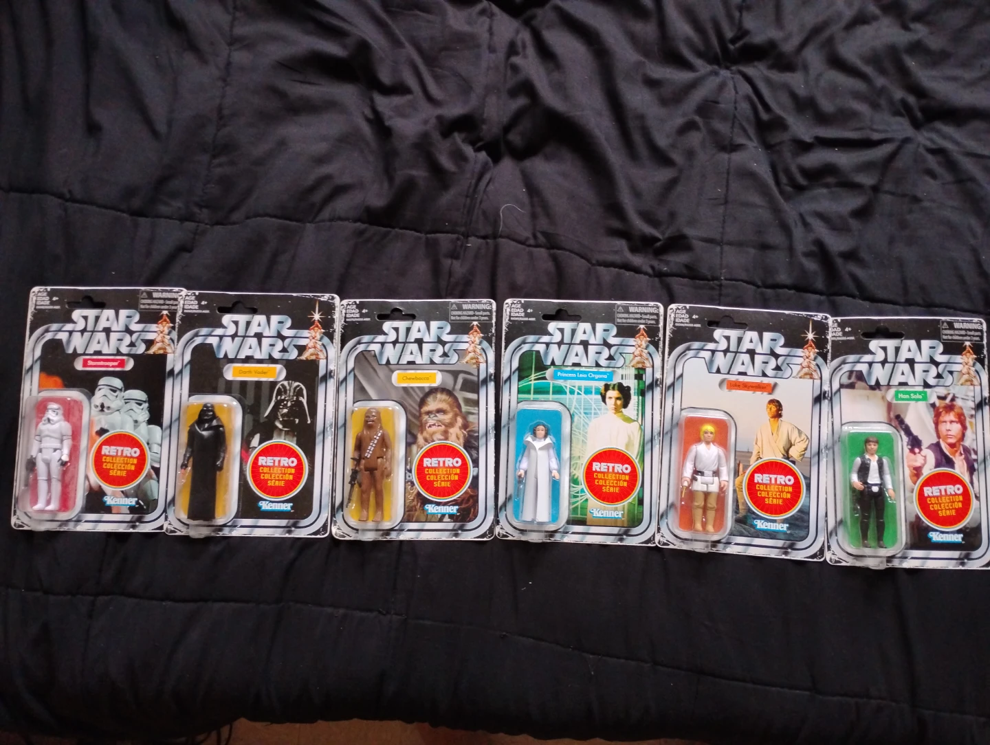 Set of 6 Star Wars Retro Collection Figures