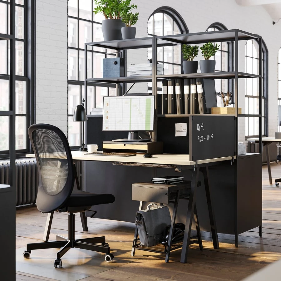 IKEA FLINTAN Office Chair (Black) - photo 3