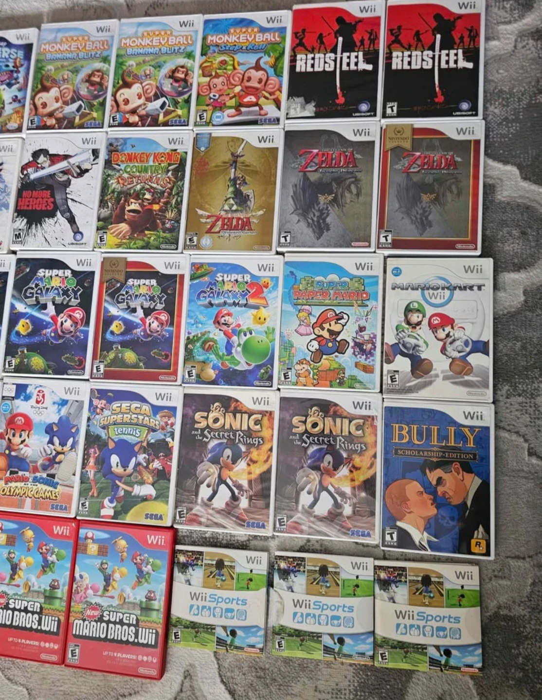 Nintendo Wii Video Game Collection (Prices In Description) - photo 3