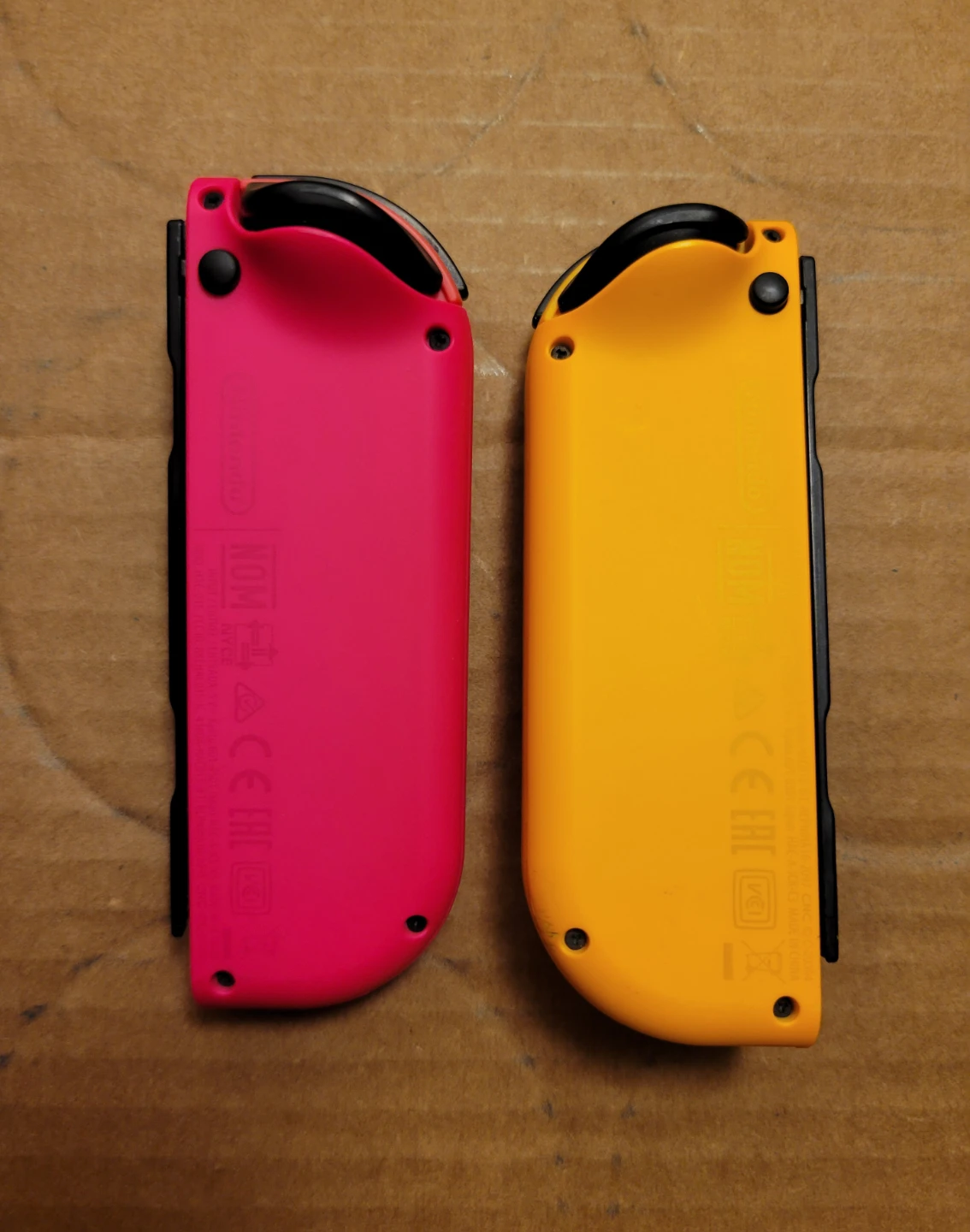 Nintendo Switch Joy-Con Controllers (Pink and Yellow) - photo 2