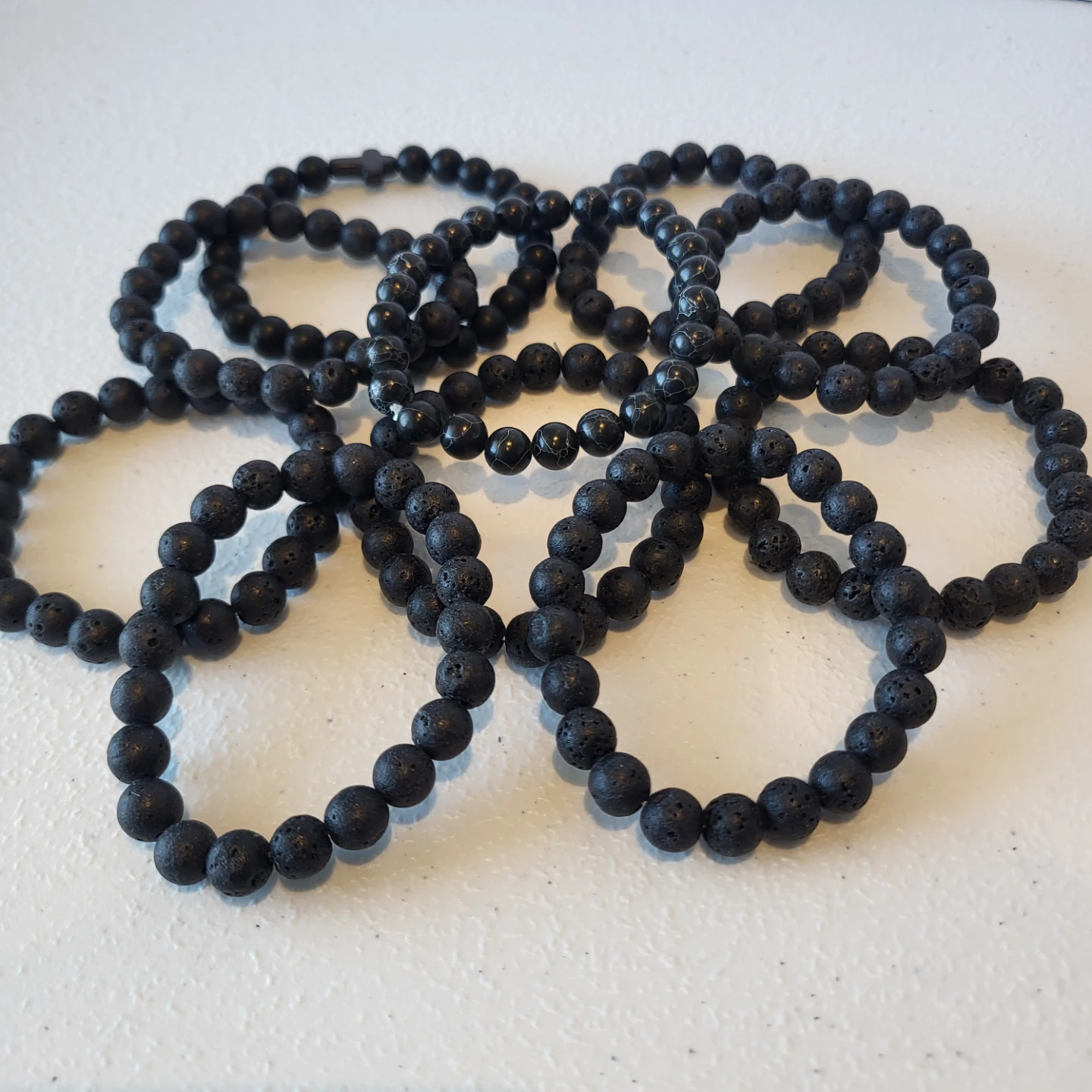 Set of 33 mens beaded bracelets - photo 5