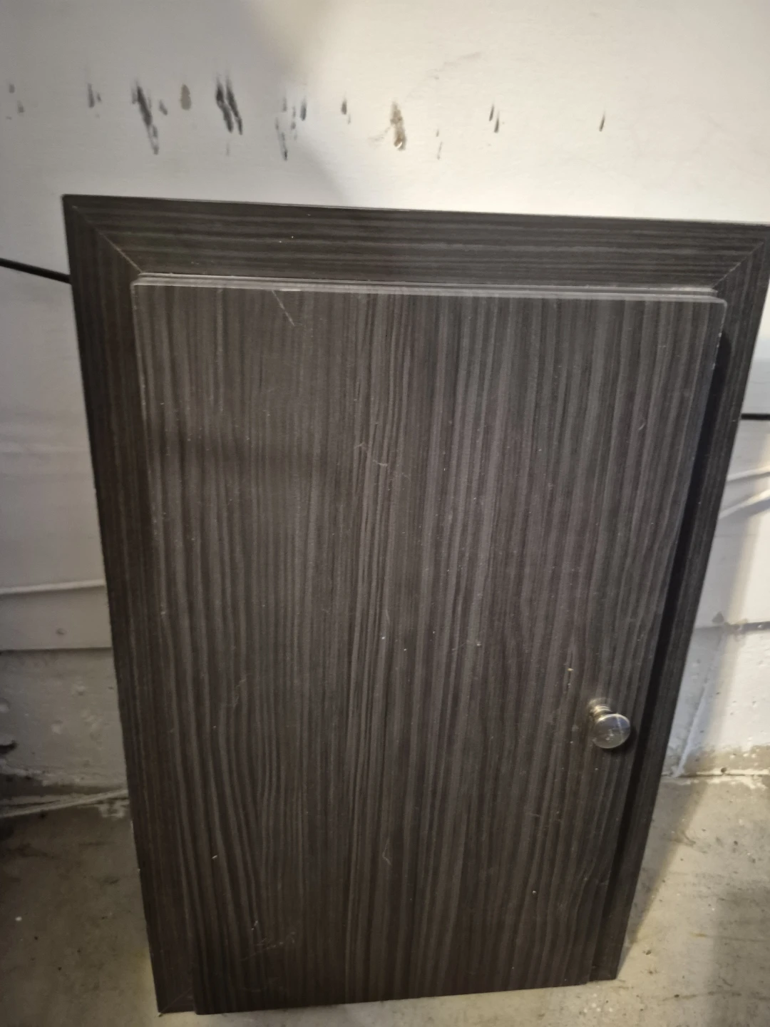 Dark Wood Bathroom Medicine Cabinet - photo 2