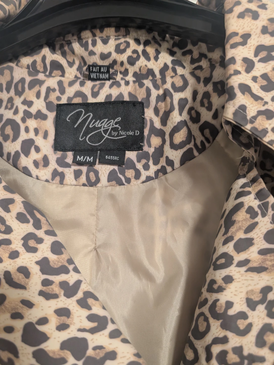 Nugge by Nicole D Leopard Print Trench Coat - photo 4