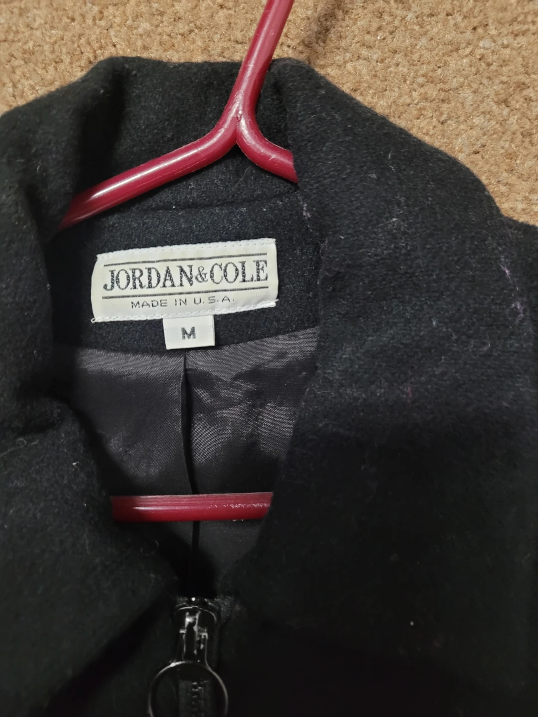 Jordan & Cole Black Zip-Up Jacket - photo 3