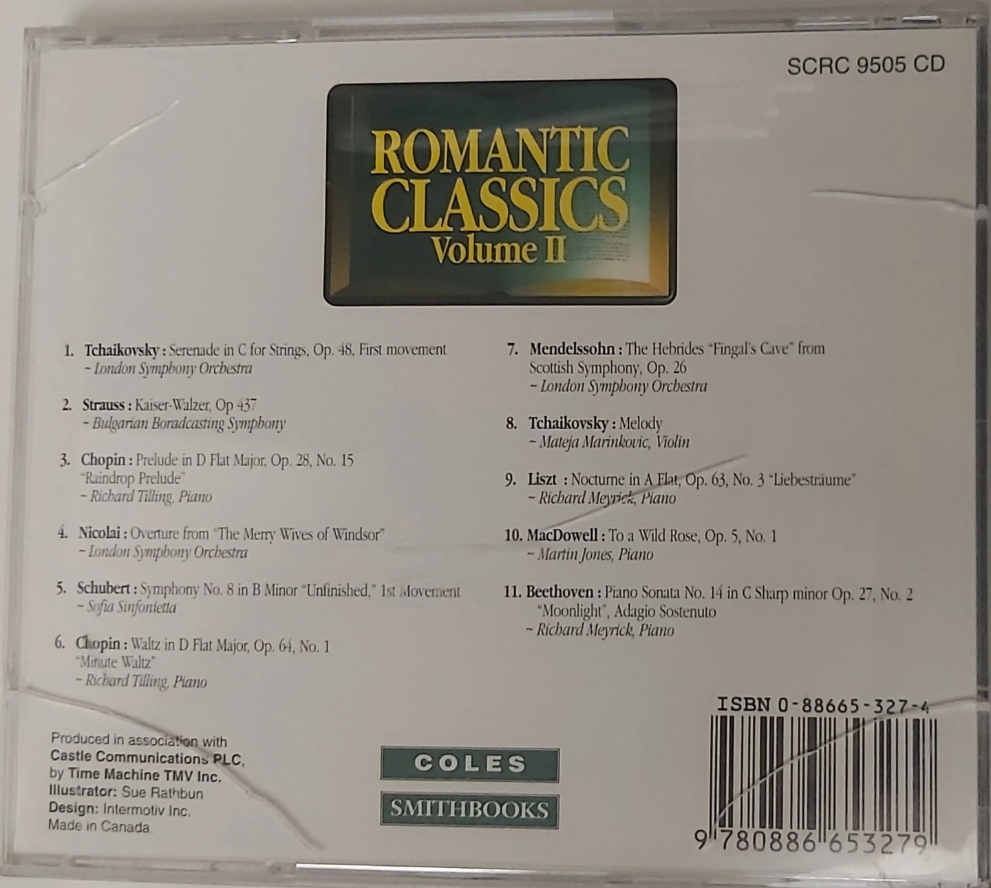 Romantic Classics Volume II CD - photo 2
