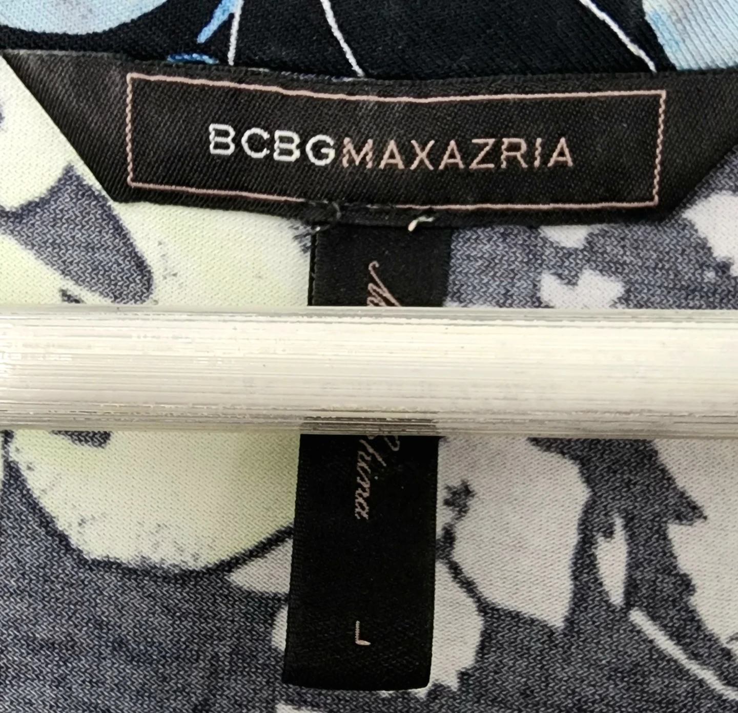 BCBGMAXAZRIA Floral Wrap Dress Size L - photo 3