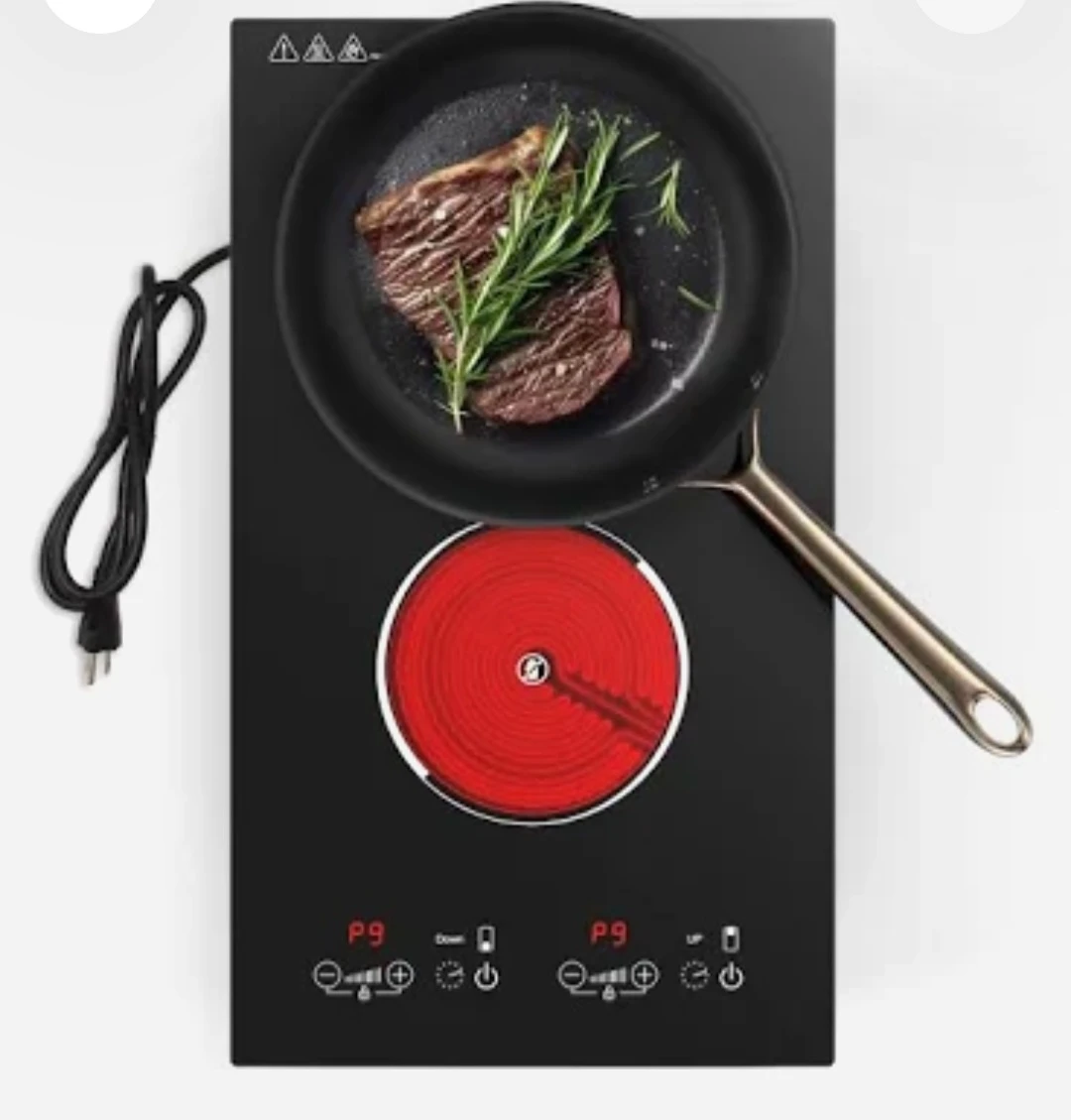 Double Burner Electric Cooktop Stove-Mt01