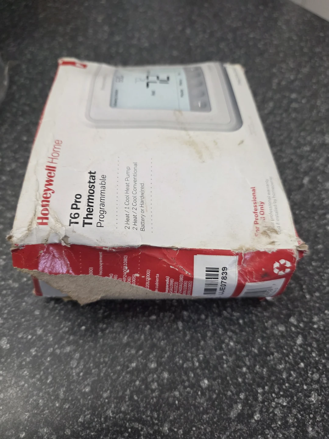 Honeywell Home T6 Pro Programmable Thermostat - photo 2