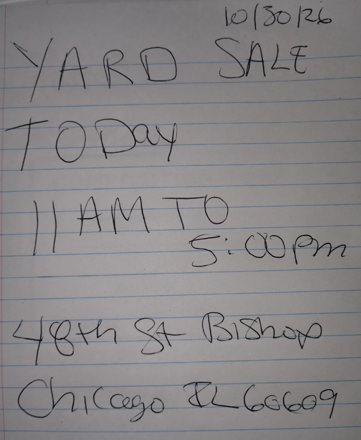 Today yard sale READ DESCRIPTION