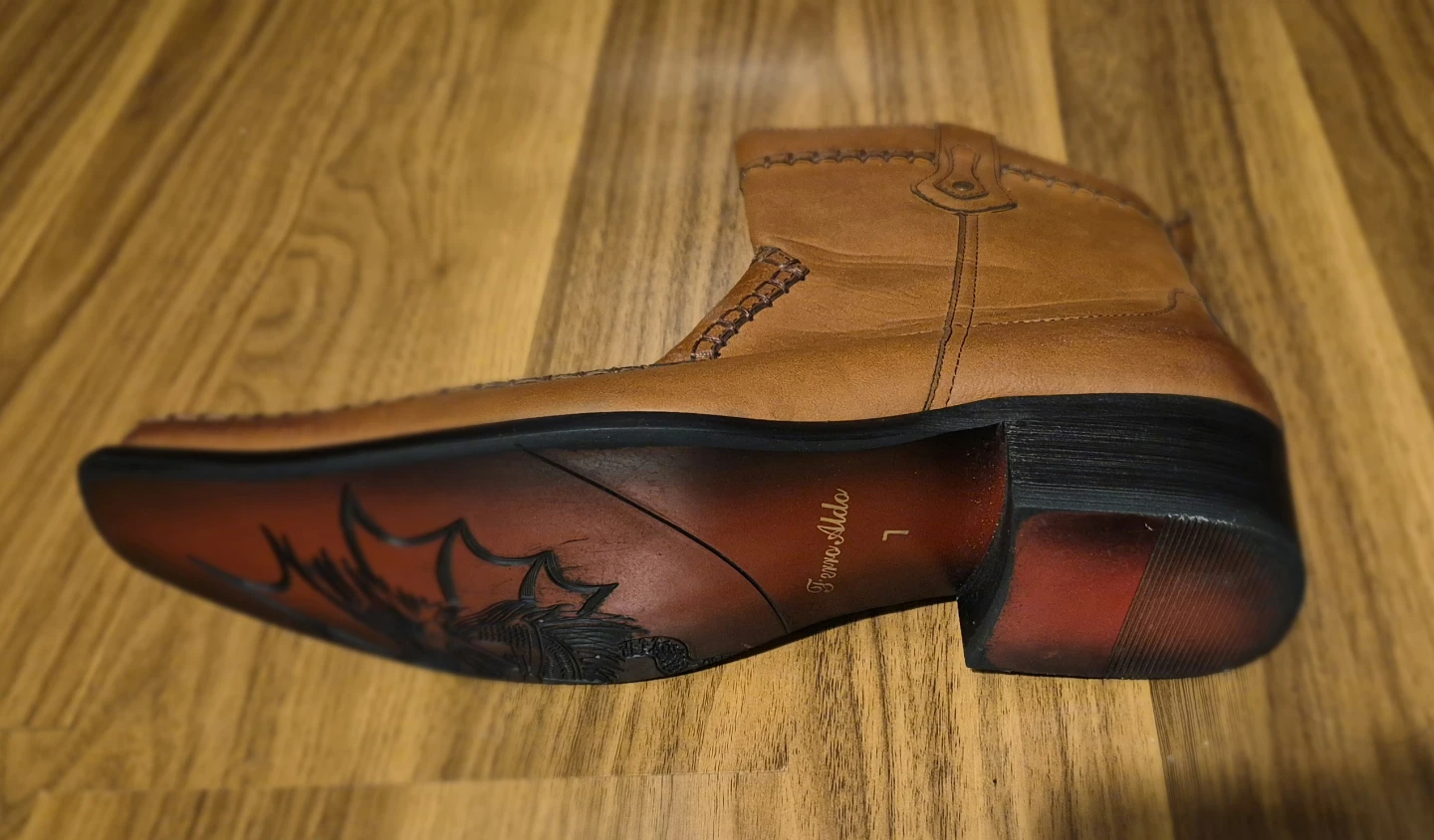 Ferro Aldo Tan Western Boots - photo 2