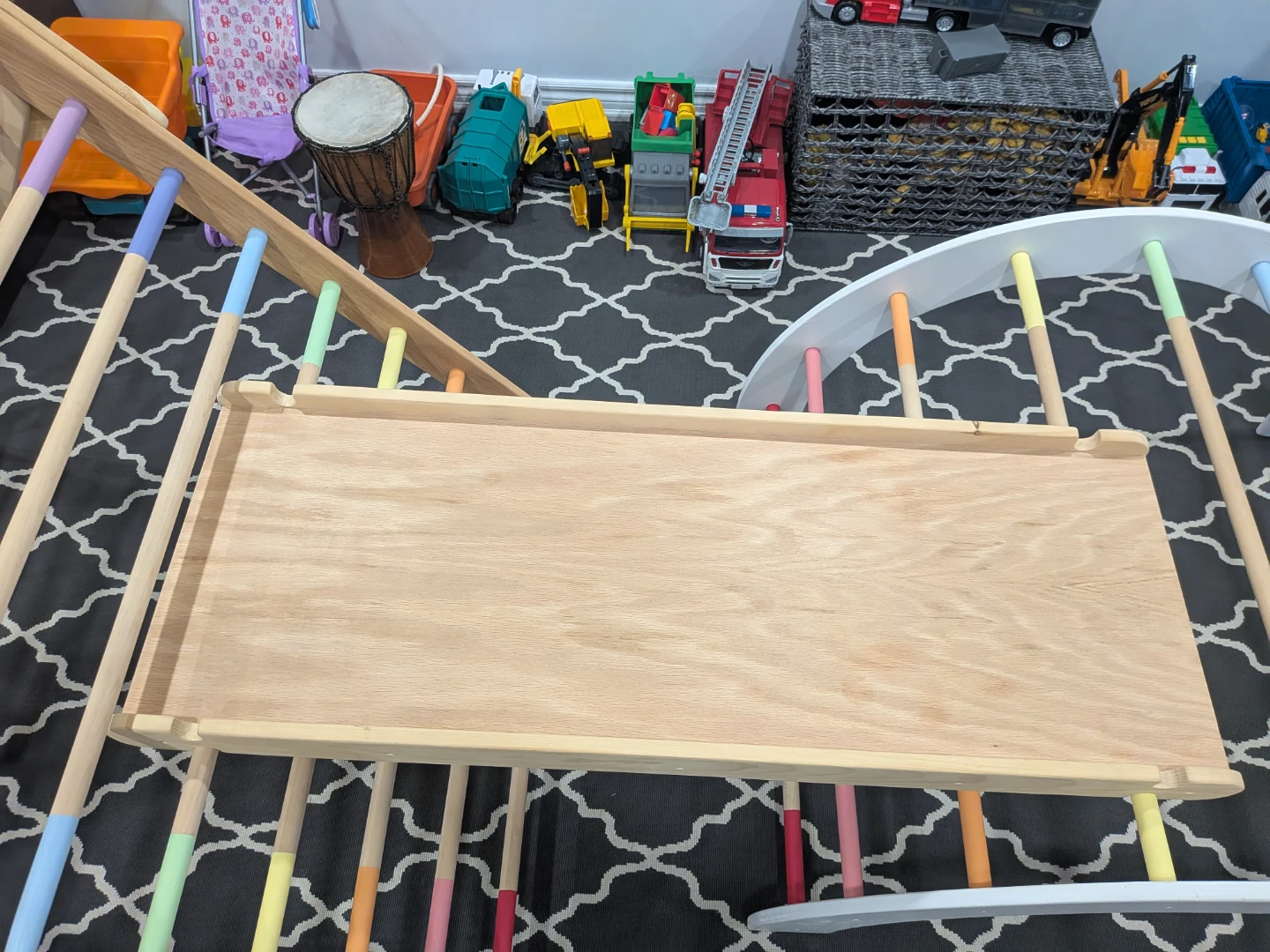 Kids Wooden Climbing Set - photo 3