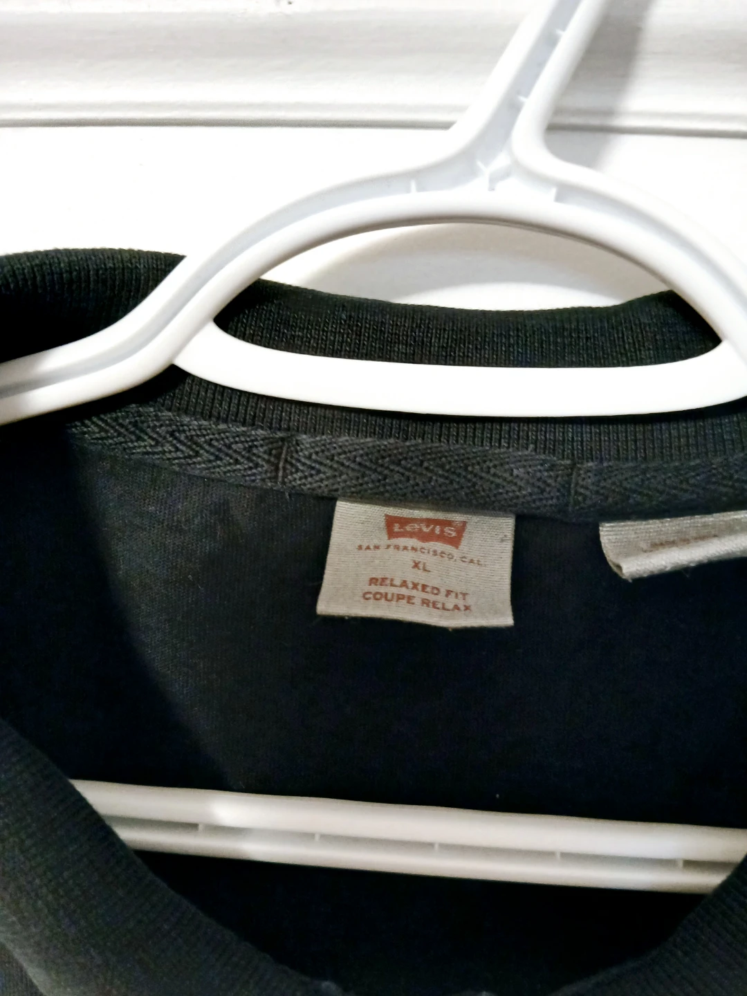 Men XL Levi's Black Polo Shirt - photo 2
