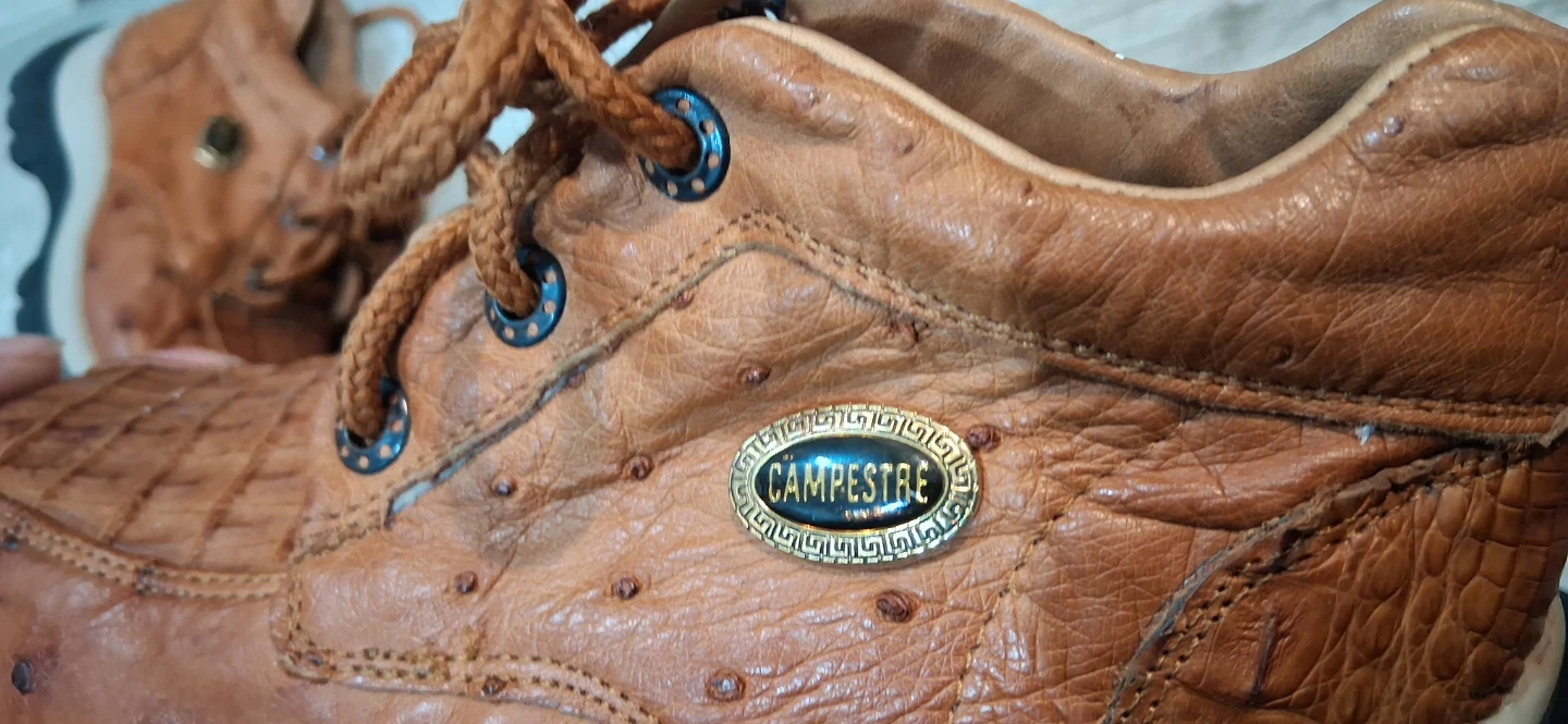 Campestre Toddler Exotic Leather Shoes - photo 5