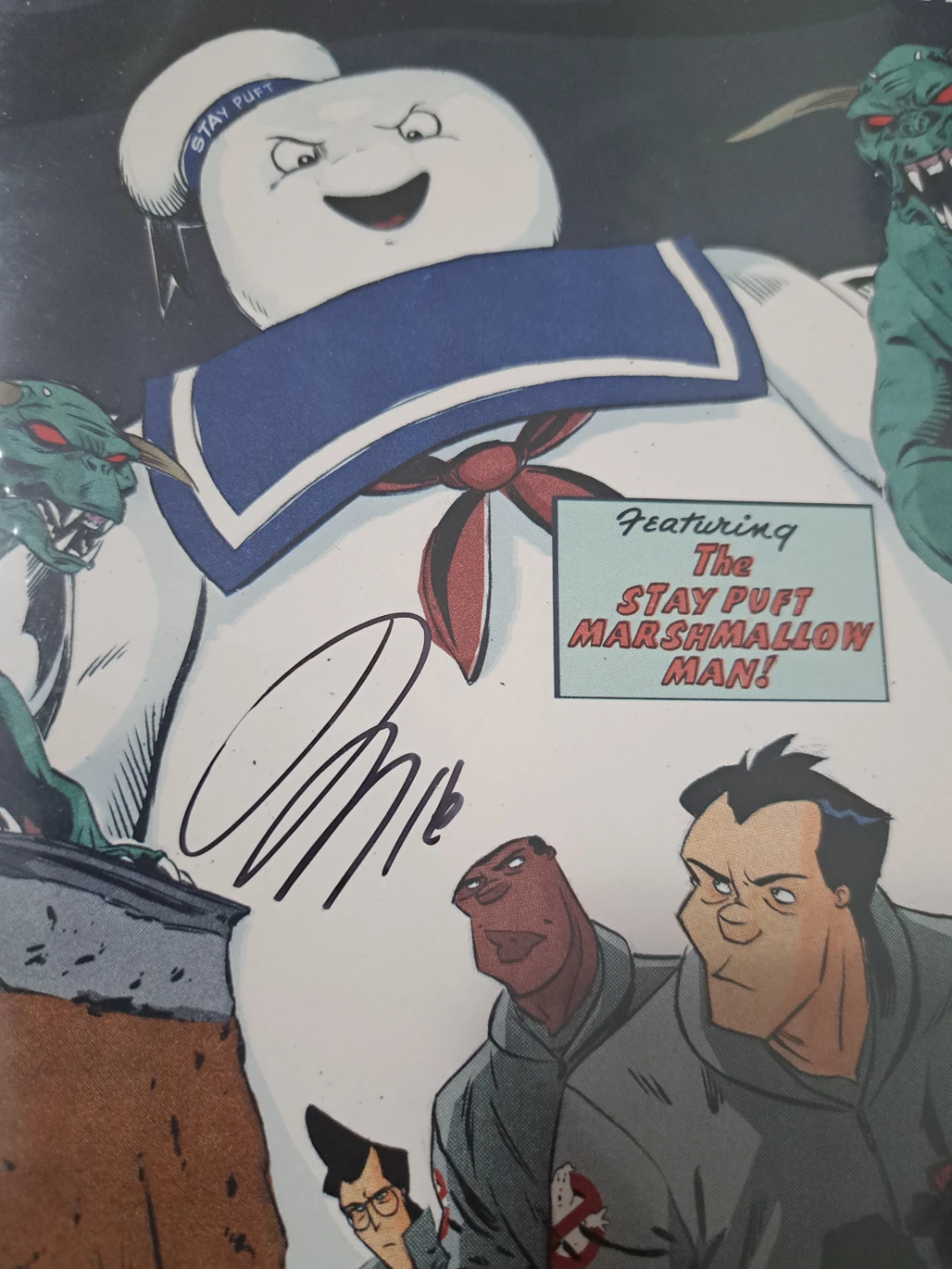 Ghostbusters Deviations Signed Comic Book - photo 2