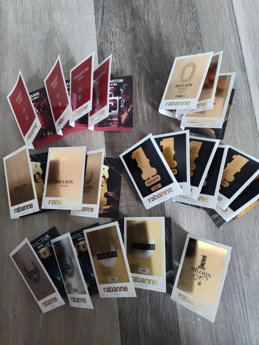 BN Rabbane perfume sample lot 21pcs for $20