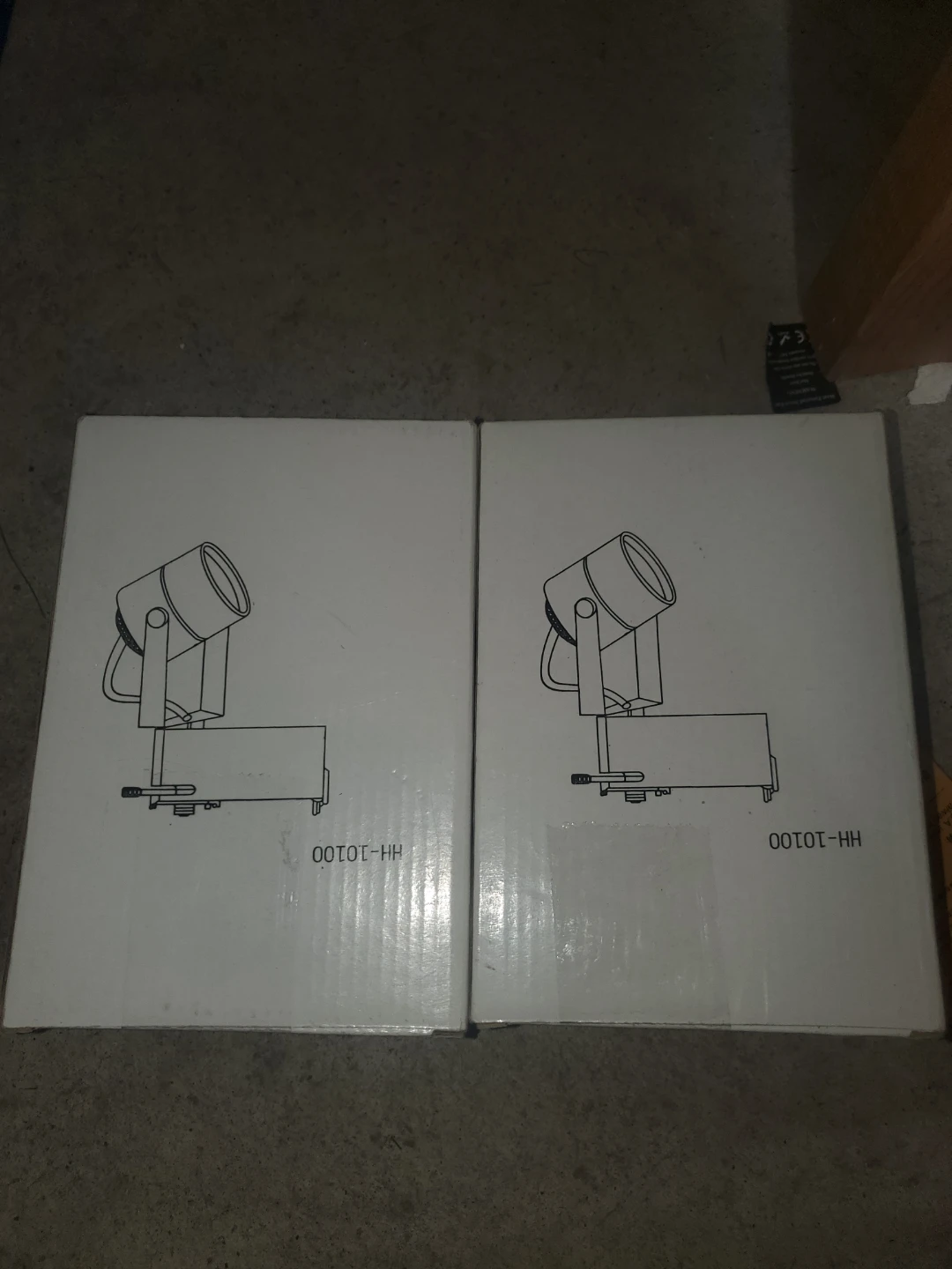 Two HH-10100 Spotlight Fixtures