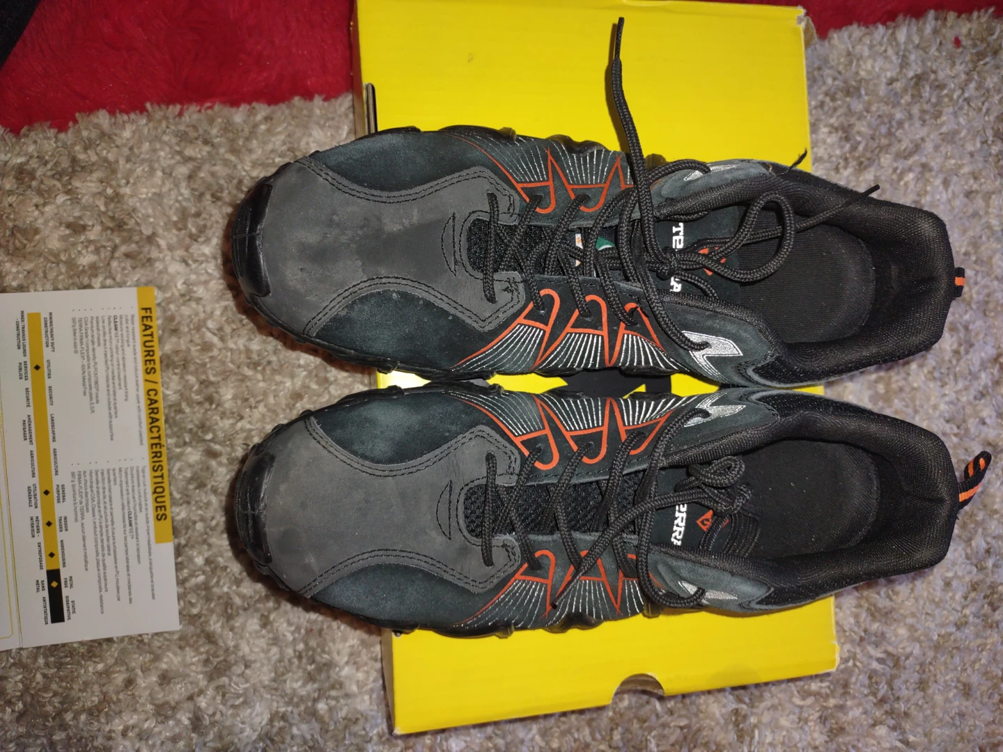 Terra Spider X Men's Safety Shoes Size 11