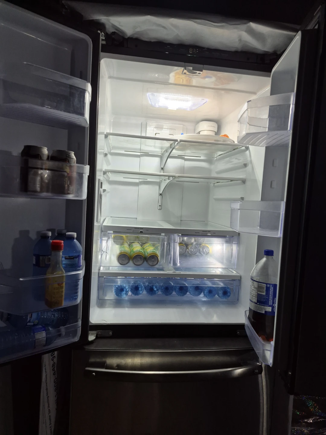 GE French Door Stainless Steel Refrigerator - photo 2