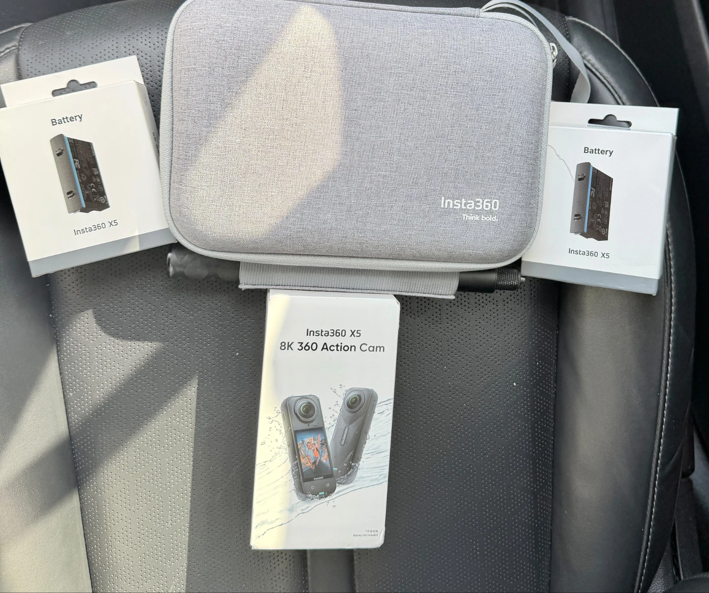 Insta360 X5 8K 360 Action Cam Bundle