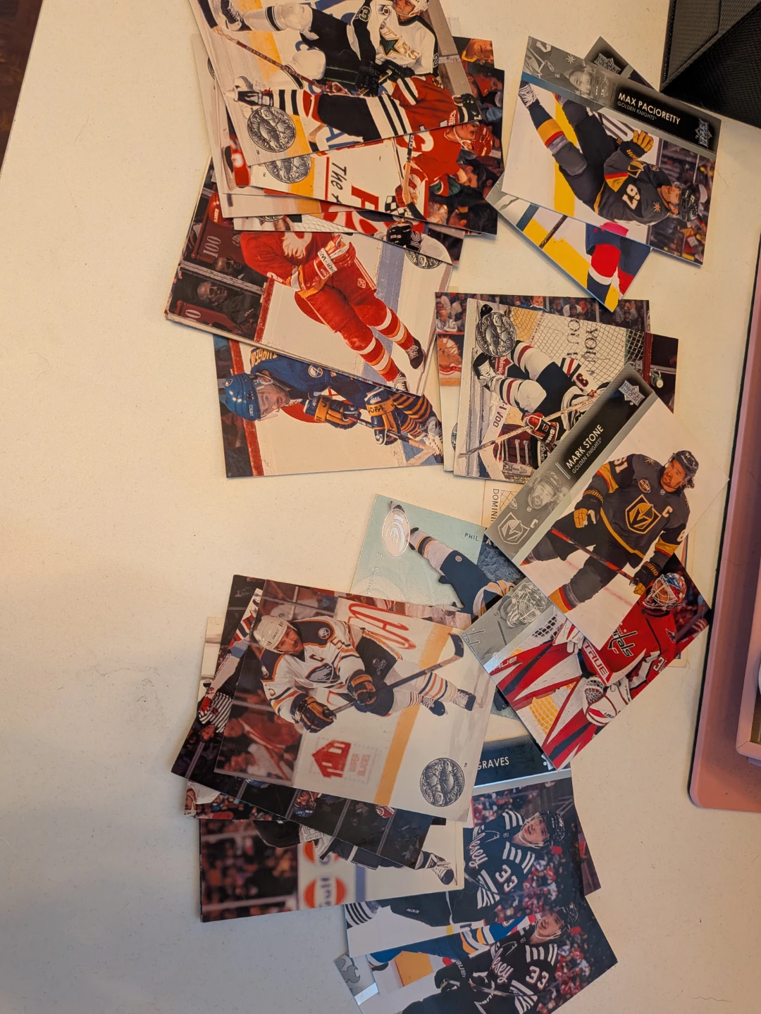 Assorted NHL Hockey Player Trading Cards - photo 2