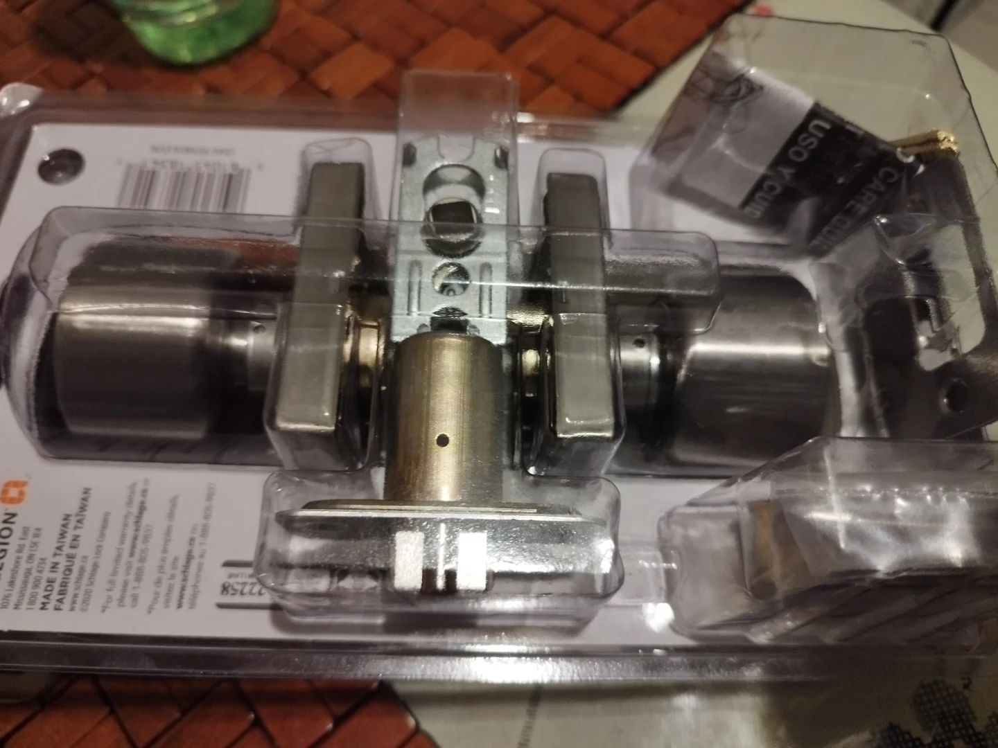 Schlage Home Front Keyed Entry Door Knob - photo 2