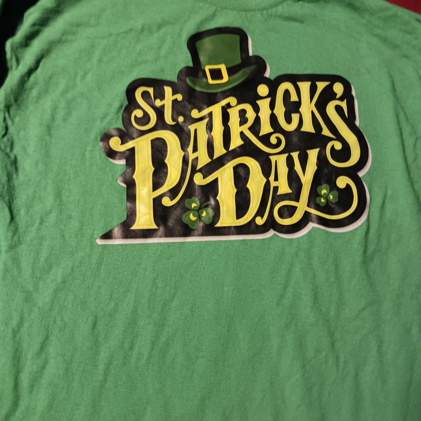 Gildan St. Patrick's Day Long Sleeve Shirt Green M - photo 2