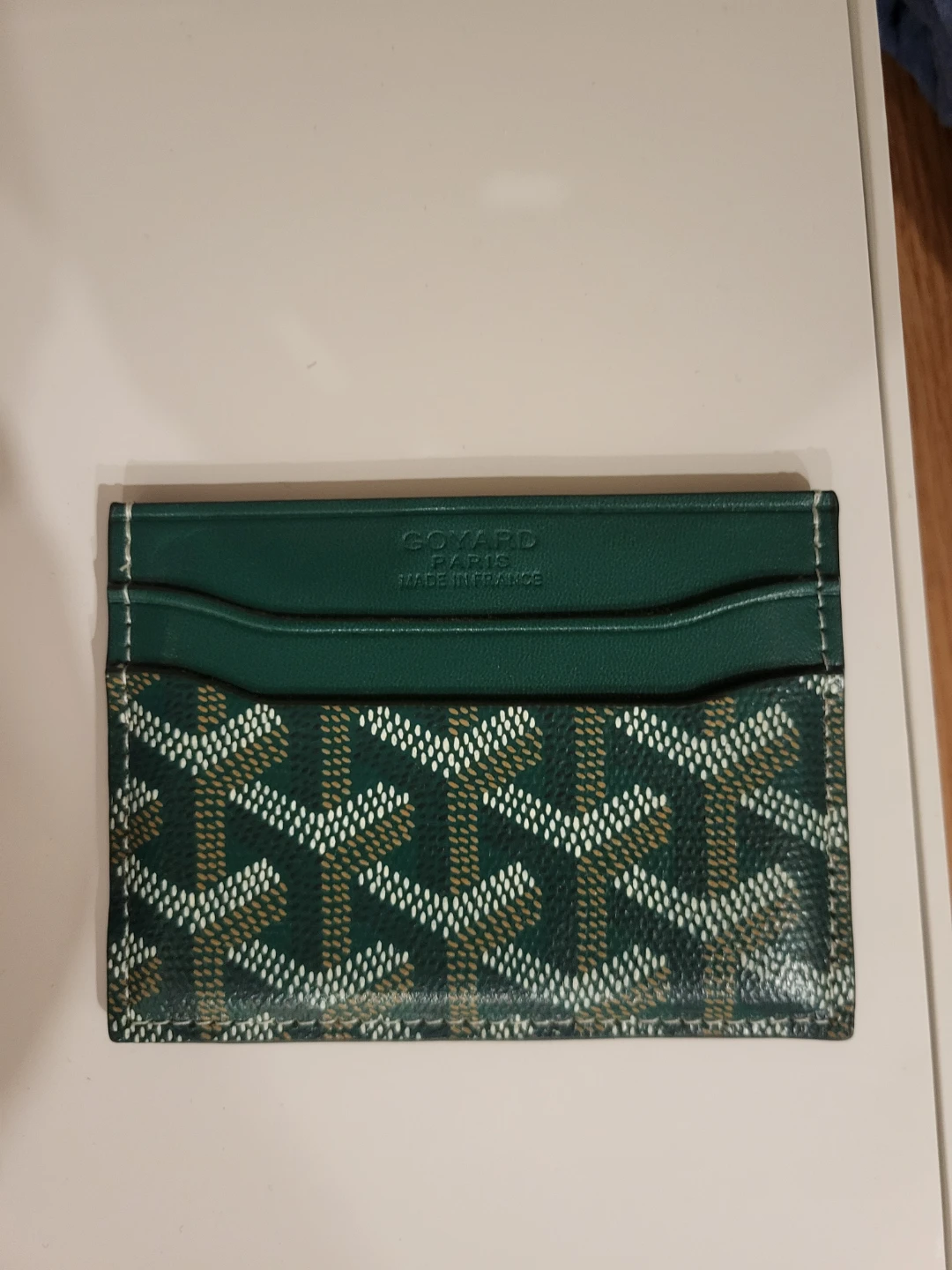 Goyard Green Card Holder