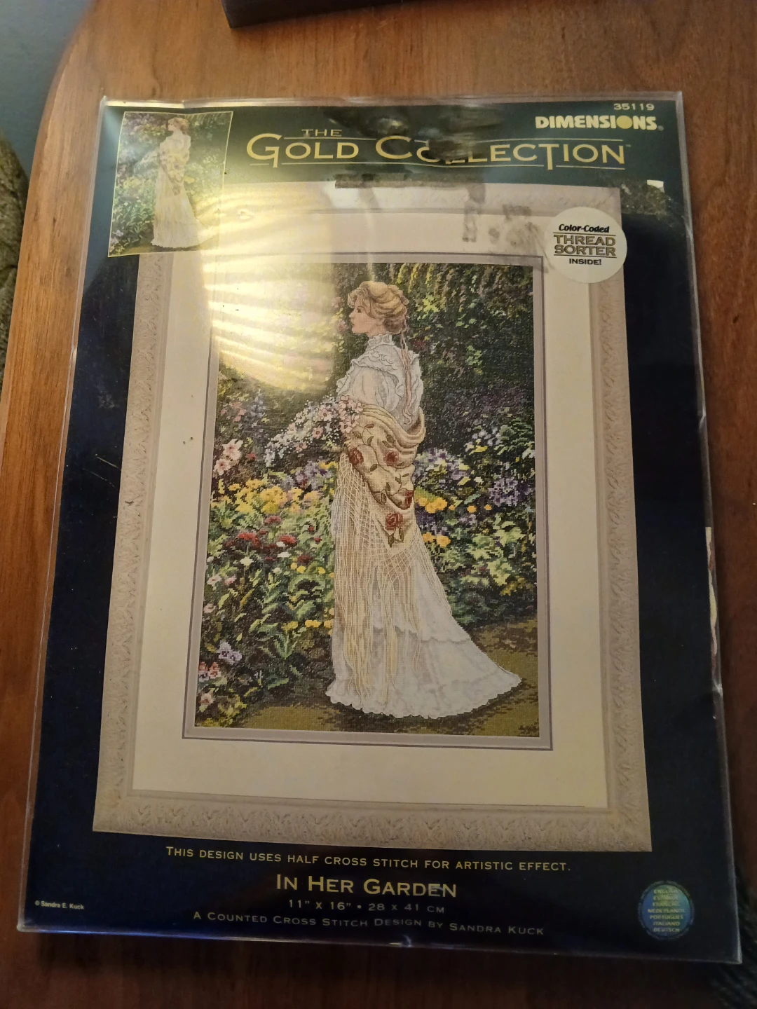 Dimensions Gold Collection In Her Garden Cross Stitch Kit - photo 2