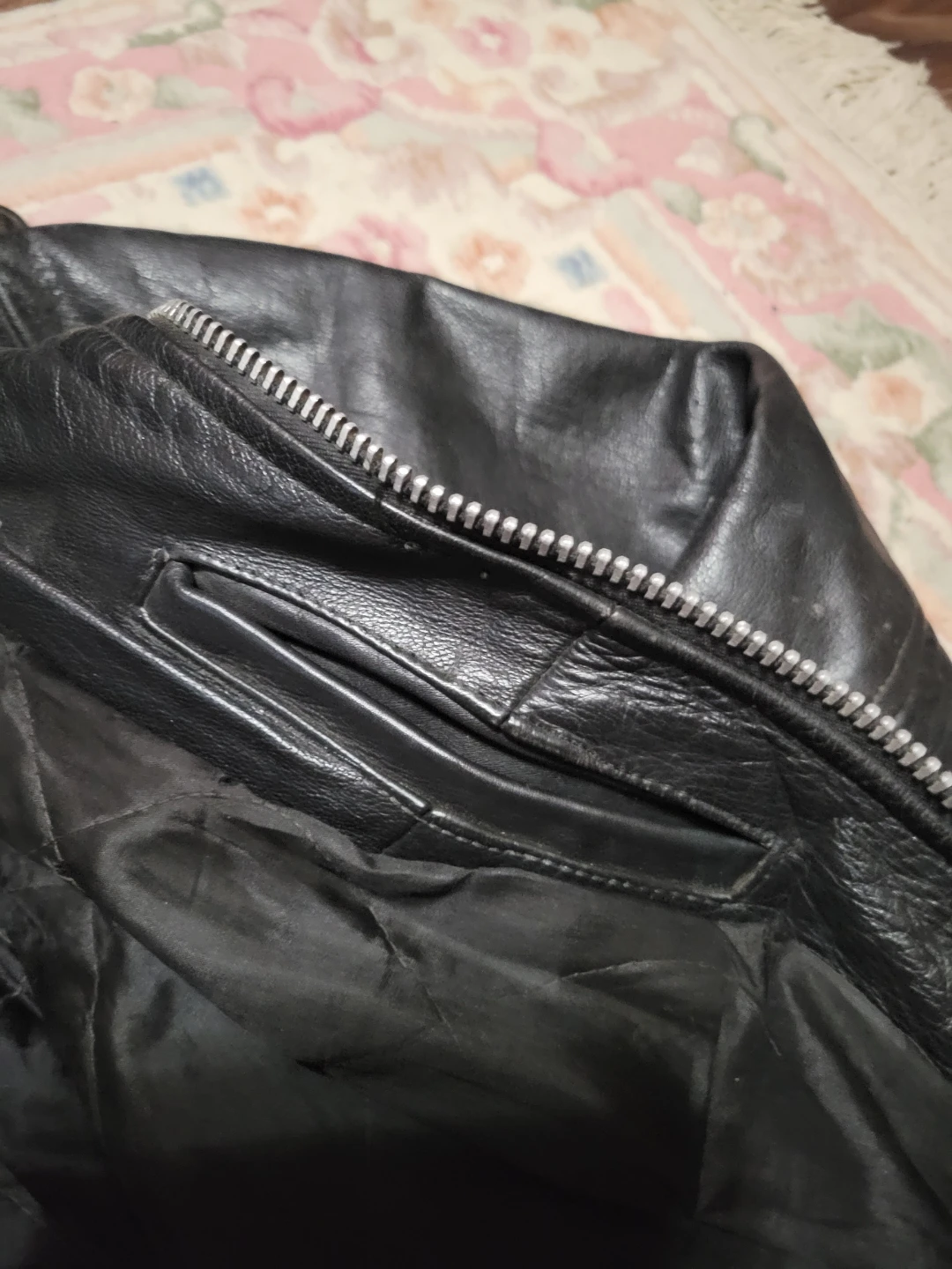 Vintage Maryland Leather Motorcycle Jacket - photo 3