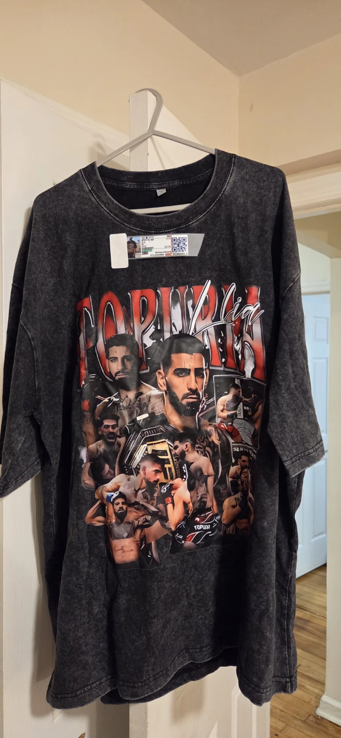 Ilia Topuria UFC Graphic T-Shirt