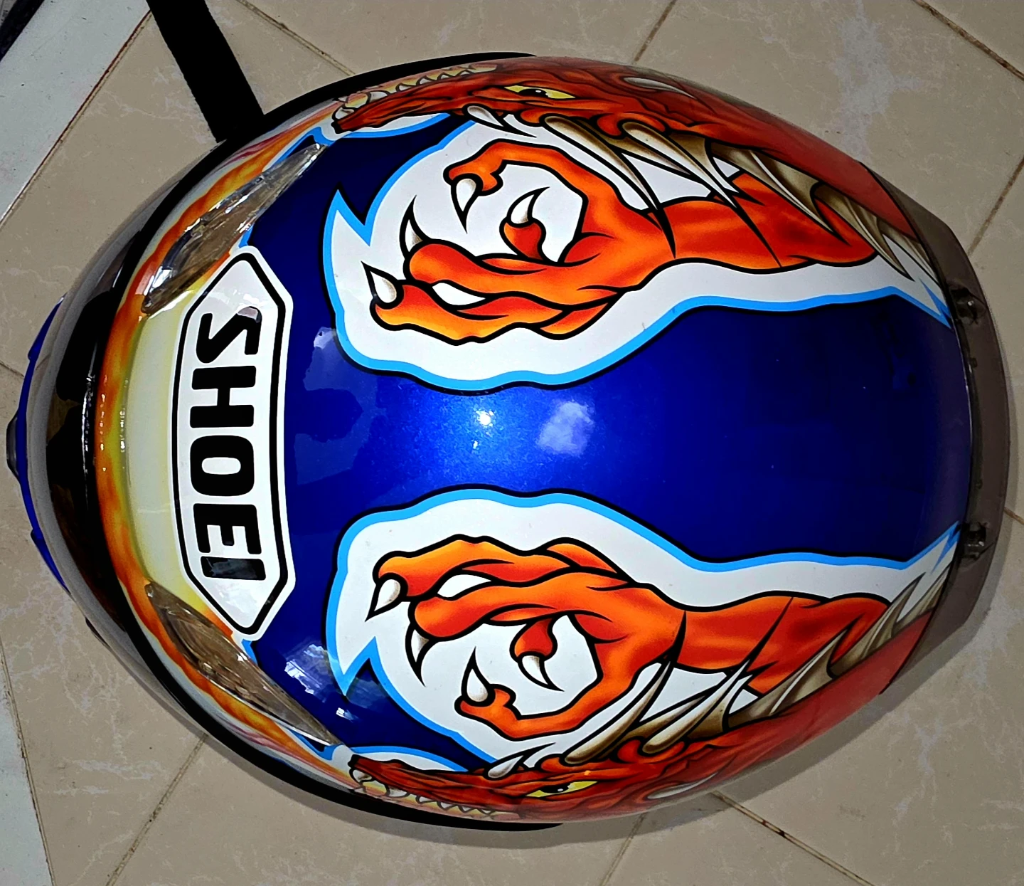 Shoei rf1000 motorcycle  large helmet - photo 2