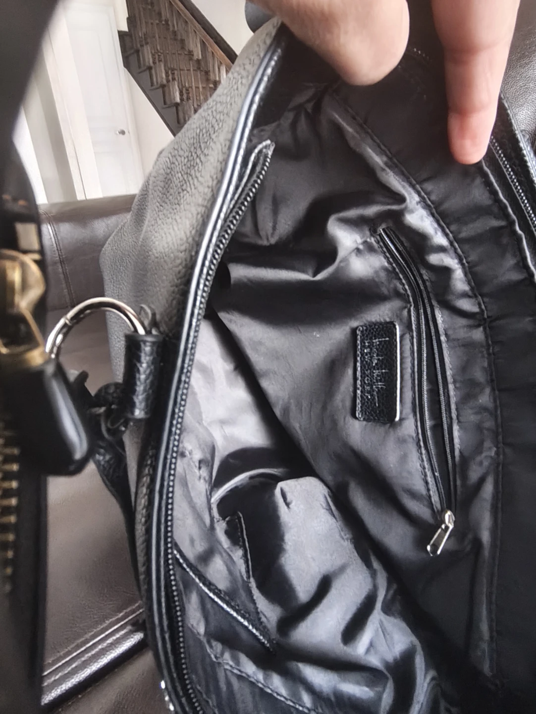 Nicole Miller New York Black Handbag - photo 4