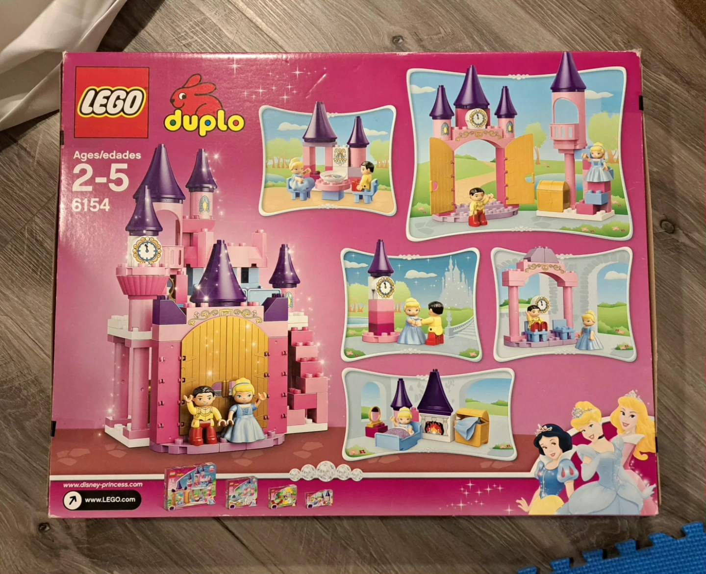 Lego 🧱 duplo 🐇 ✳️Retired✳️ Disney Cinderella's Castle 6154 - photo 2