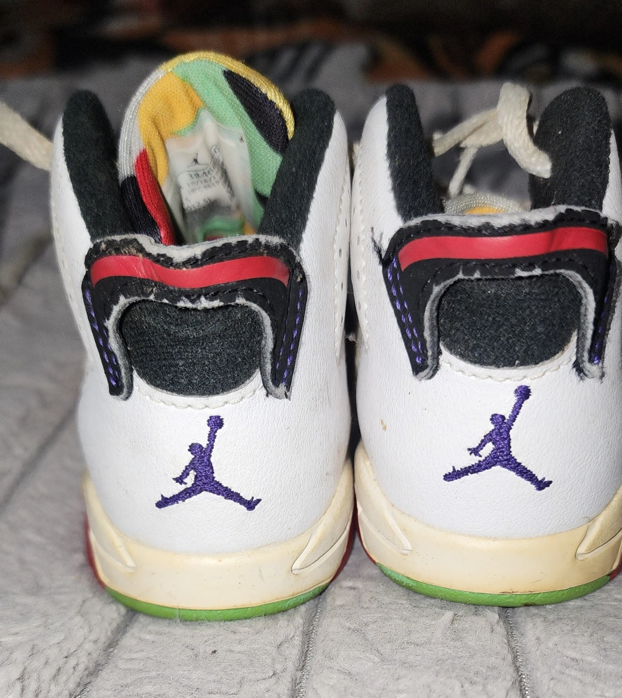 Jordan 6 Retro Toddler Shoes Size 4C - photo 3
