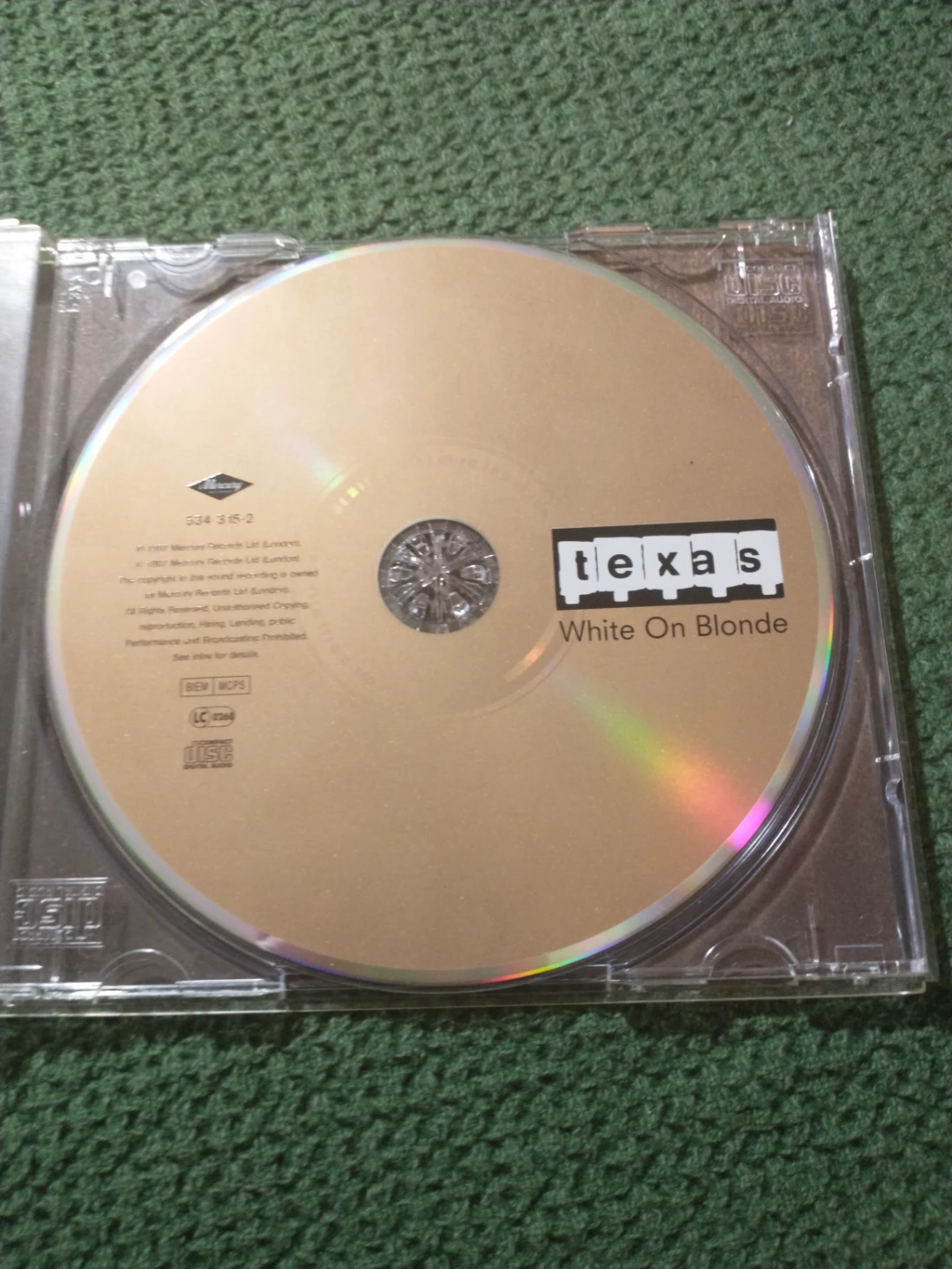Texas White On Blonde CD - Amazing album - photo 3