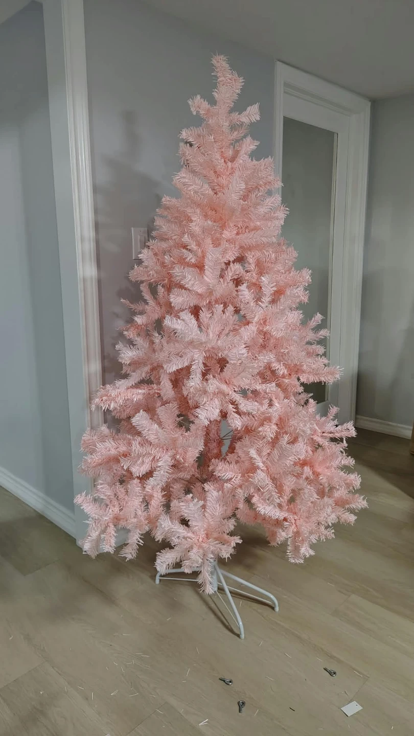 Pink Artificial Christmas Tree - photo 2