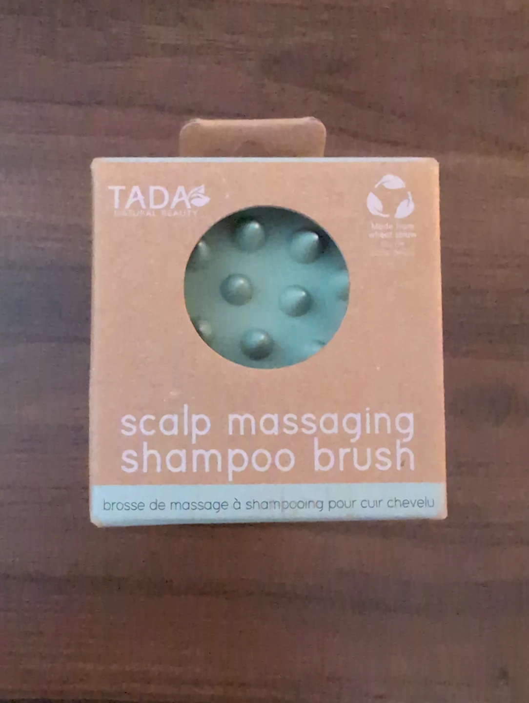 Scalp massaging shampoo brush