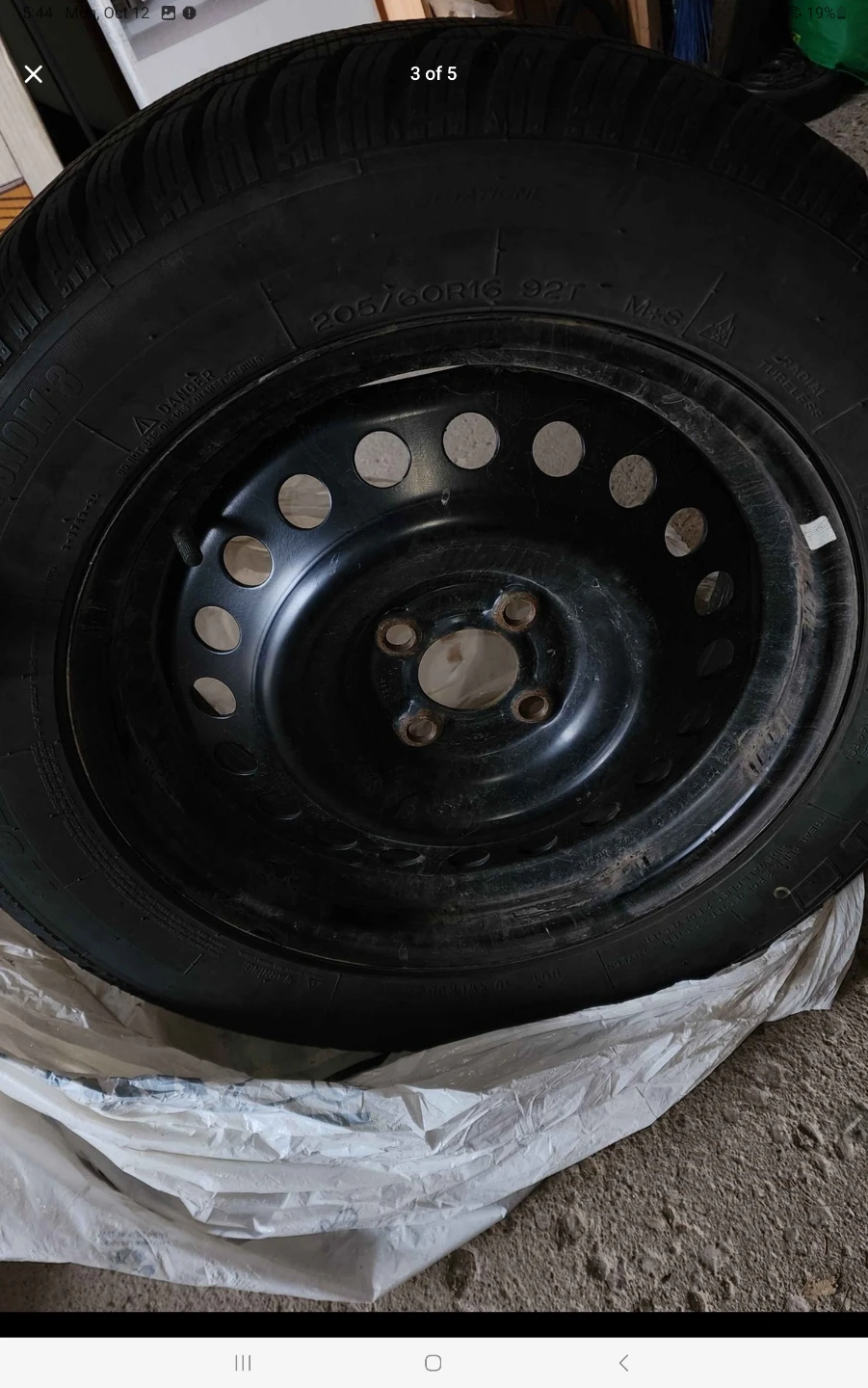 Set of 4 Winter Tires 205/60R16 - photo 3