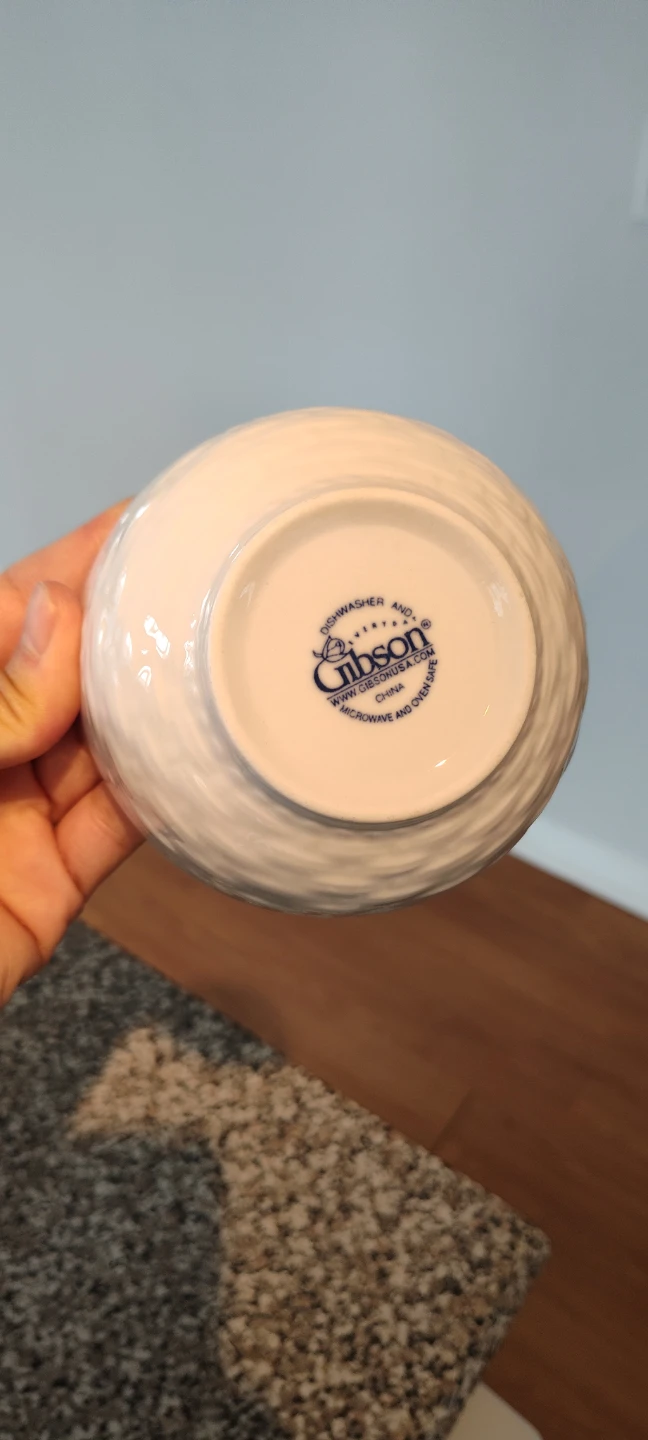 Set of 2 Gibson white bowls - photo 3