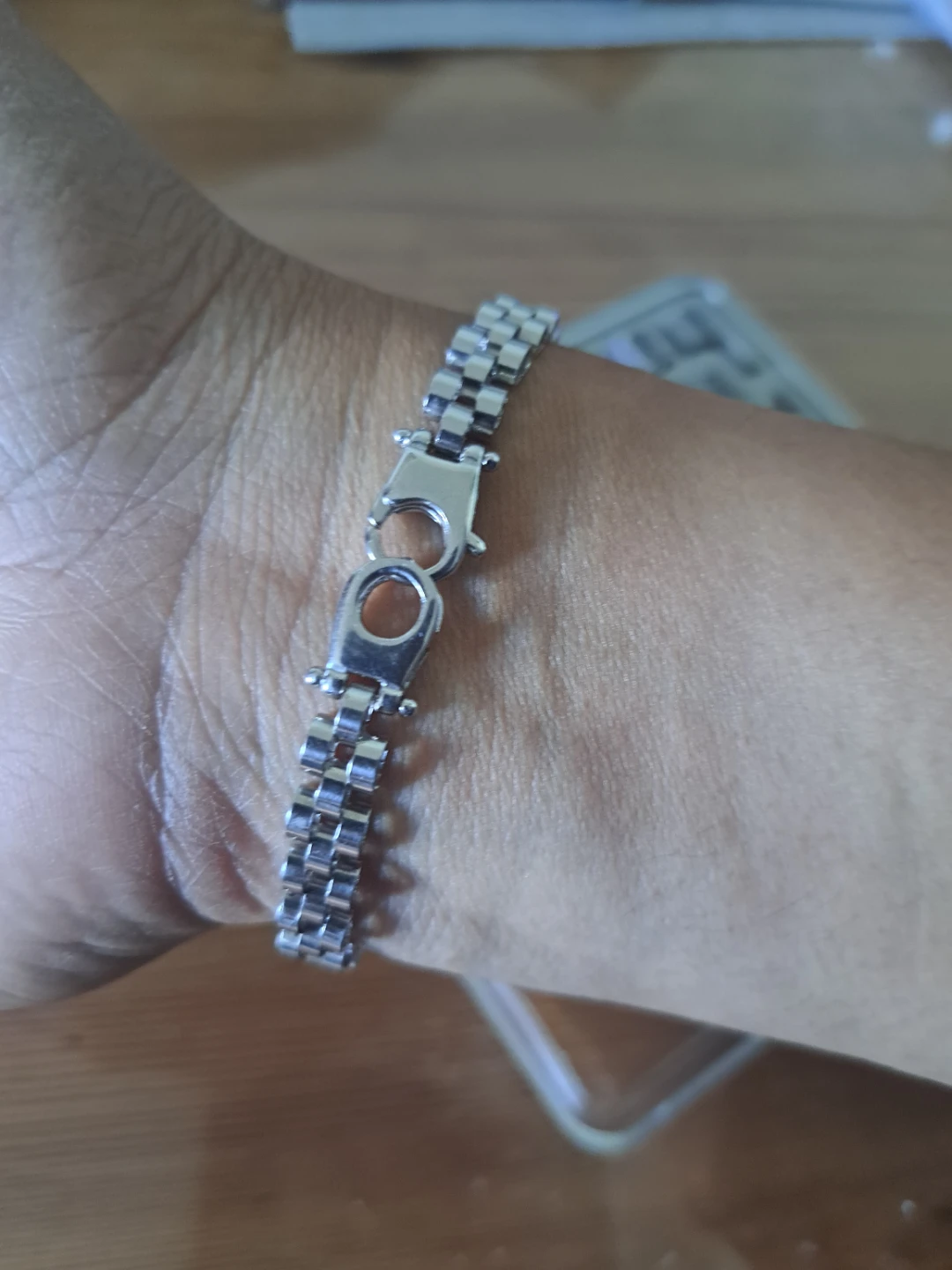 925 Sterling Silver Italian Link Bracelet - photo 5