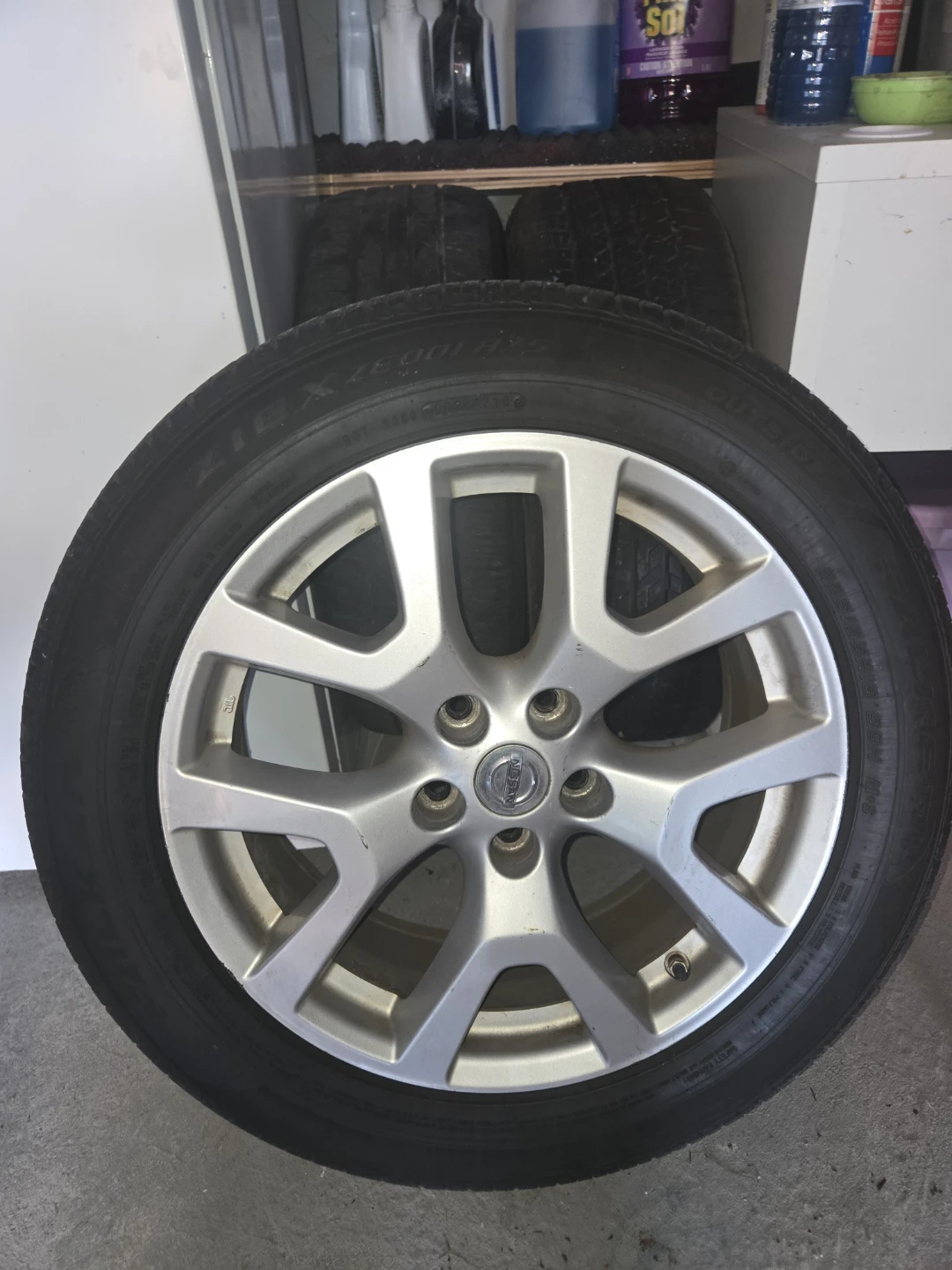Falken Ziex ZE001 A/S Tires with Nissan Rims - photo 3