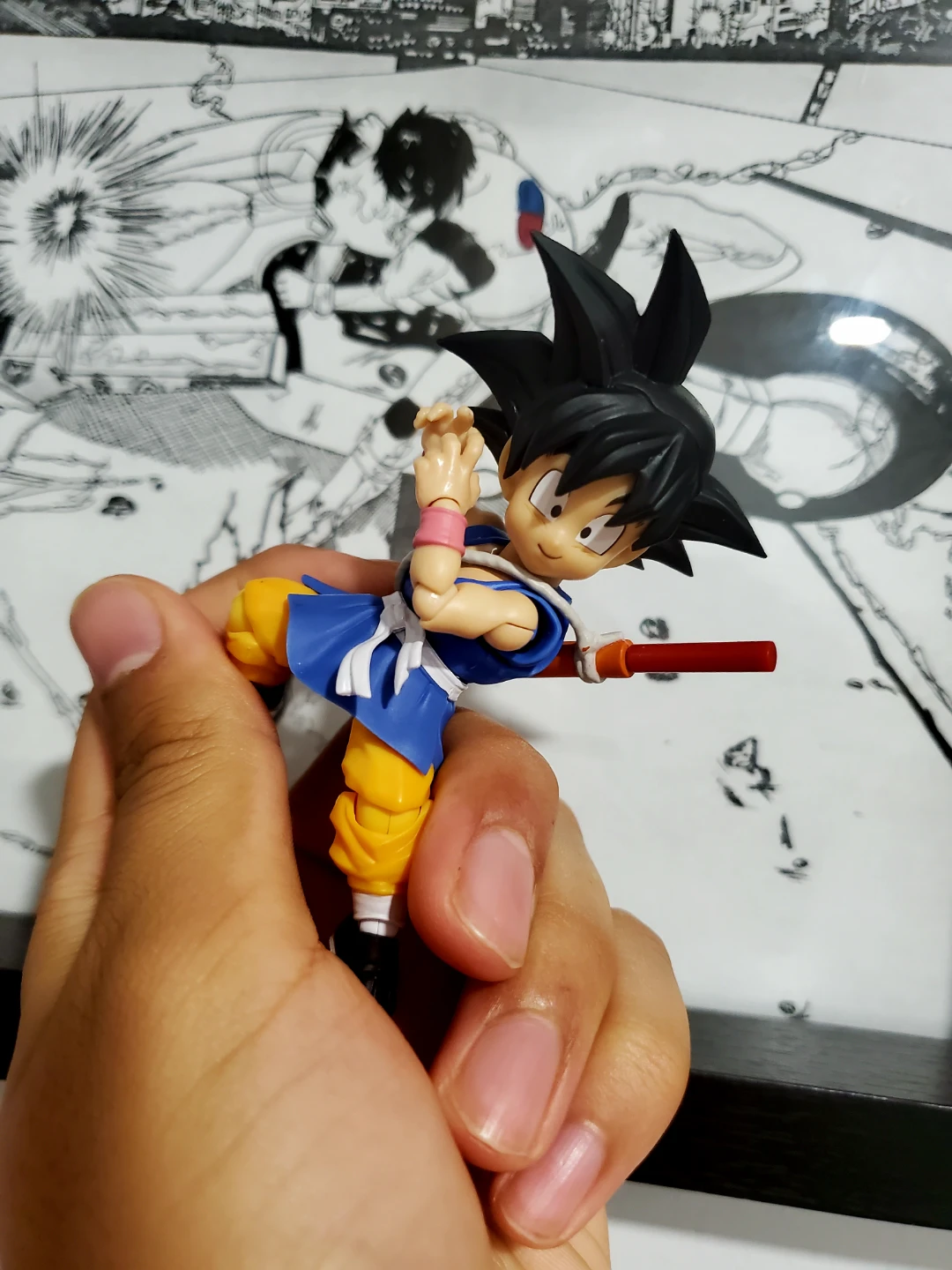 S. F. Figurearts GT kid goku- (NOT THE SAME ONE SHOWN READ DISC) - photo 3