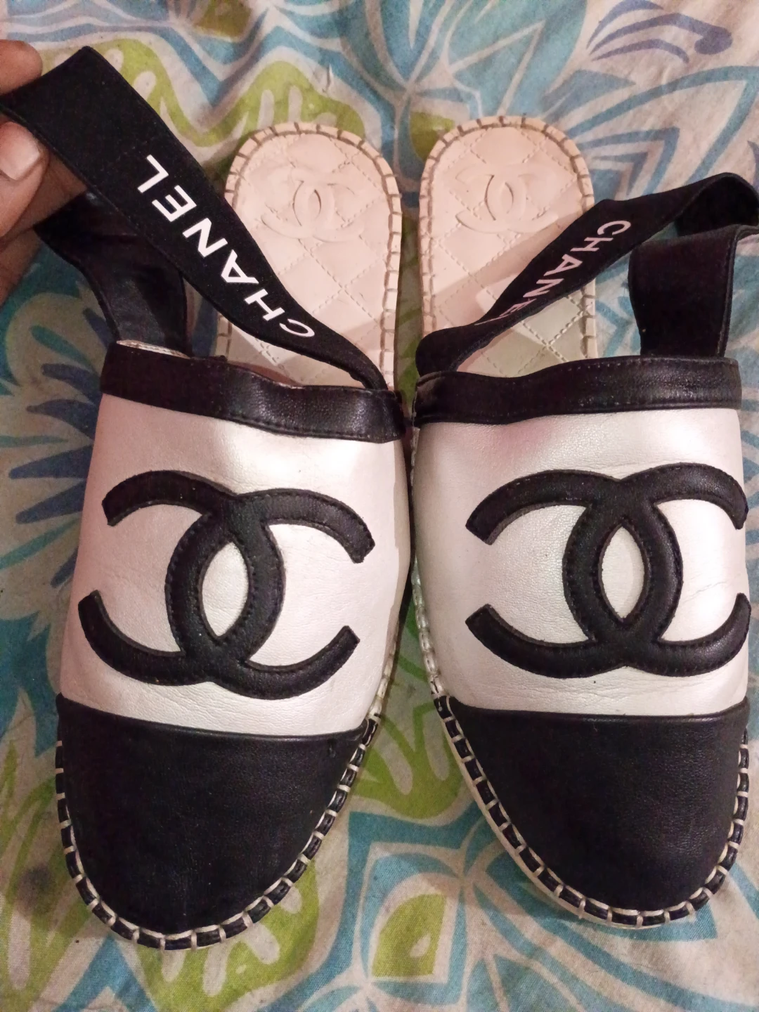 Authentic Chanel Espadrilles