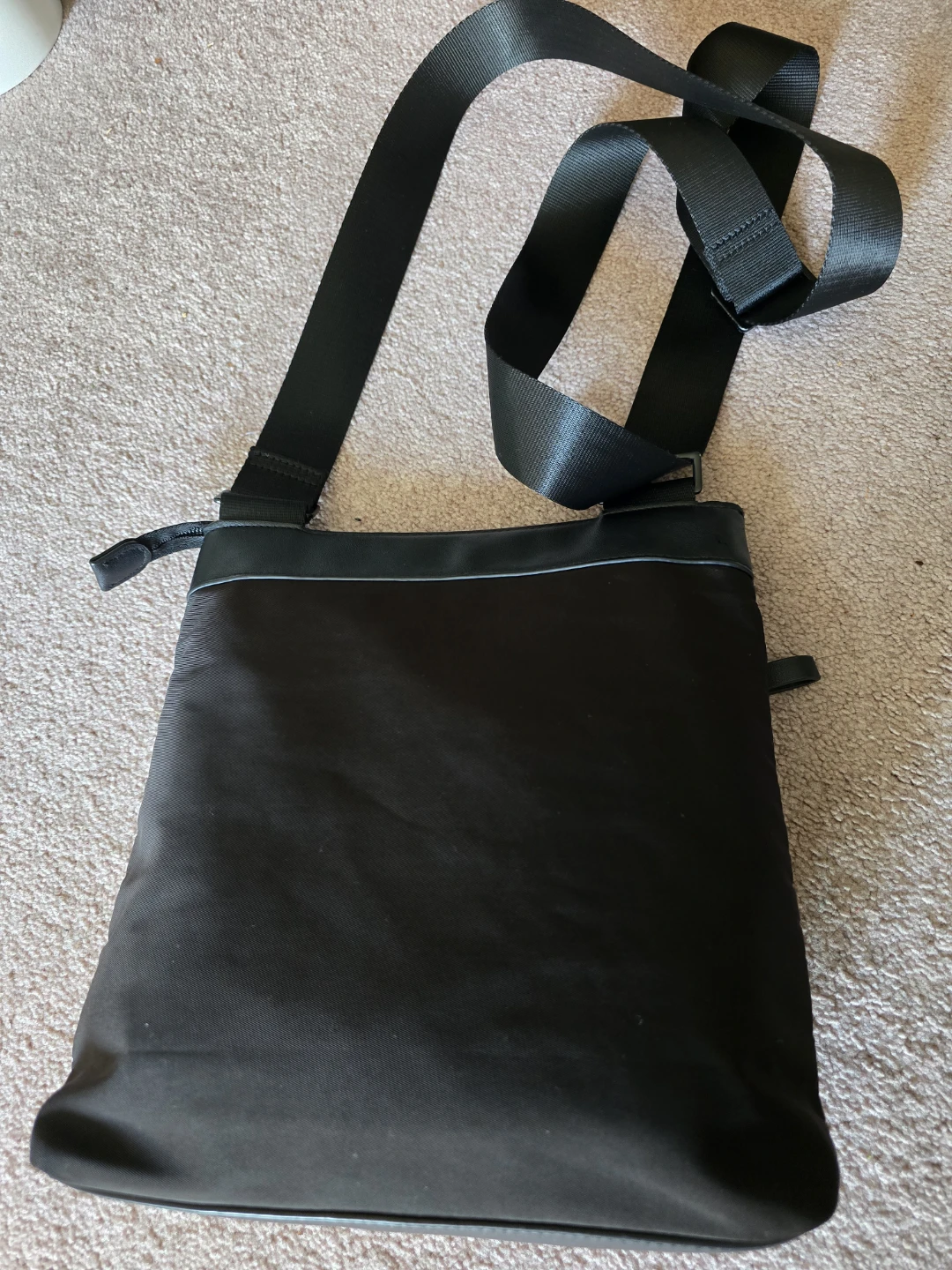 Black Nylon Crossbody Bag - photo 2