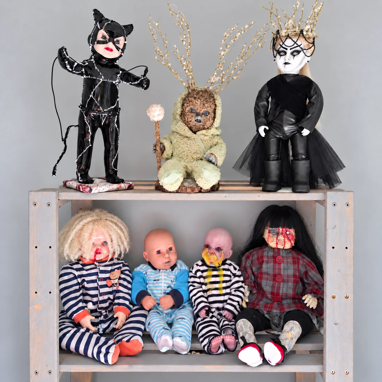 OOAK CUSTOM HANDCRAFTED CREEPY DOLLS - photo 3