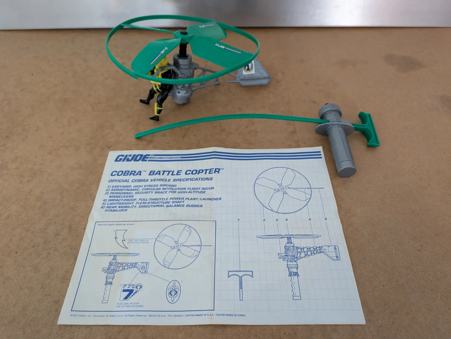 G.I. Joe Cobra Battle Copter - photo 2