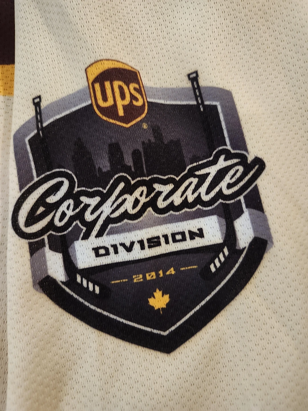 MNM UPS Corporate Division Goalie Jersey 2014 - photo 4