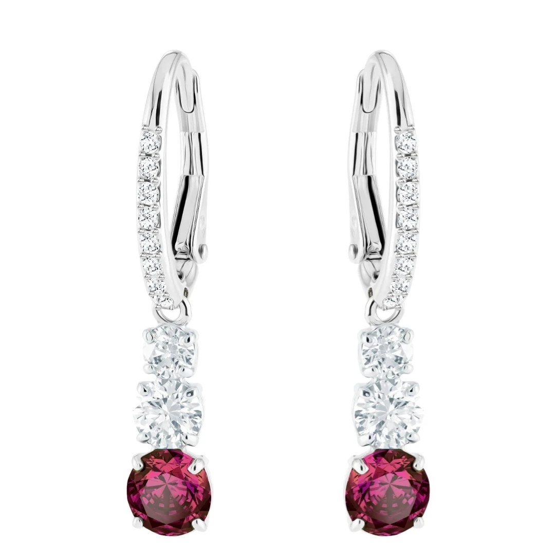 Swarovski Crystal Attract Trilogy Earrings - NEW