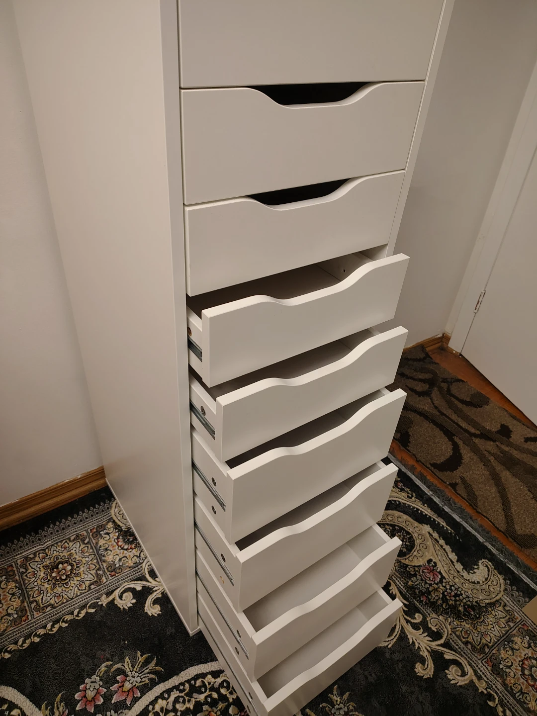 IKEA Helmer Drawer Unit in White