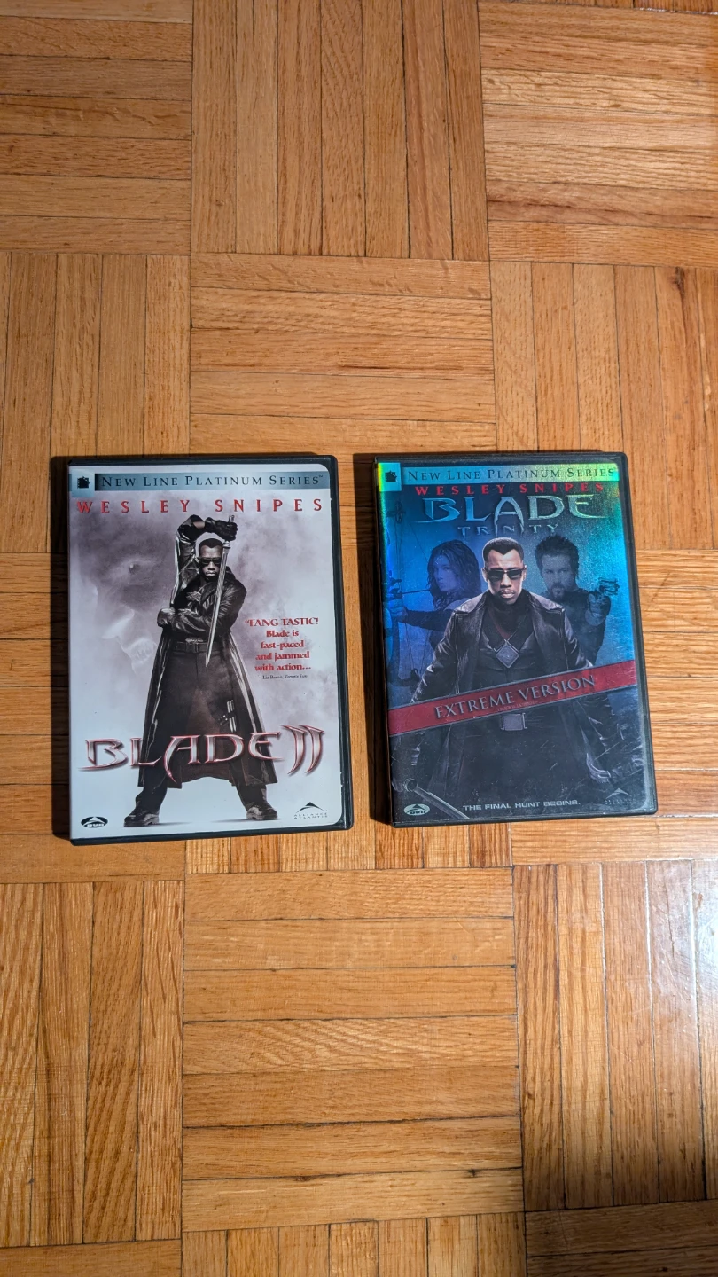 Blade II and Blade Trinity DVD Bundle